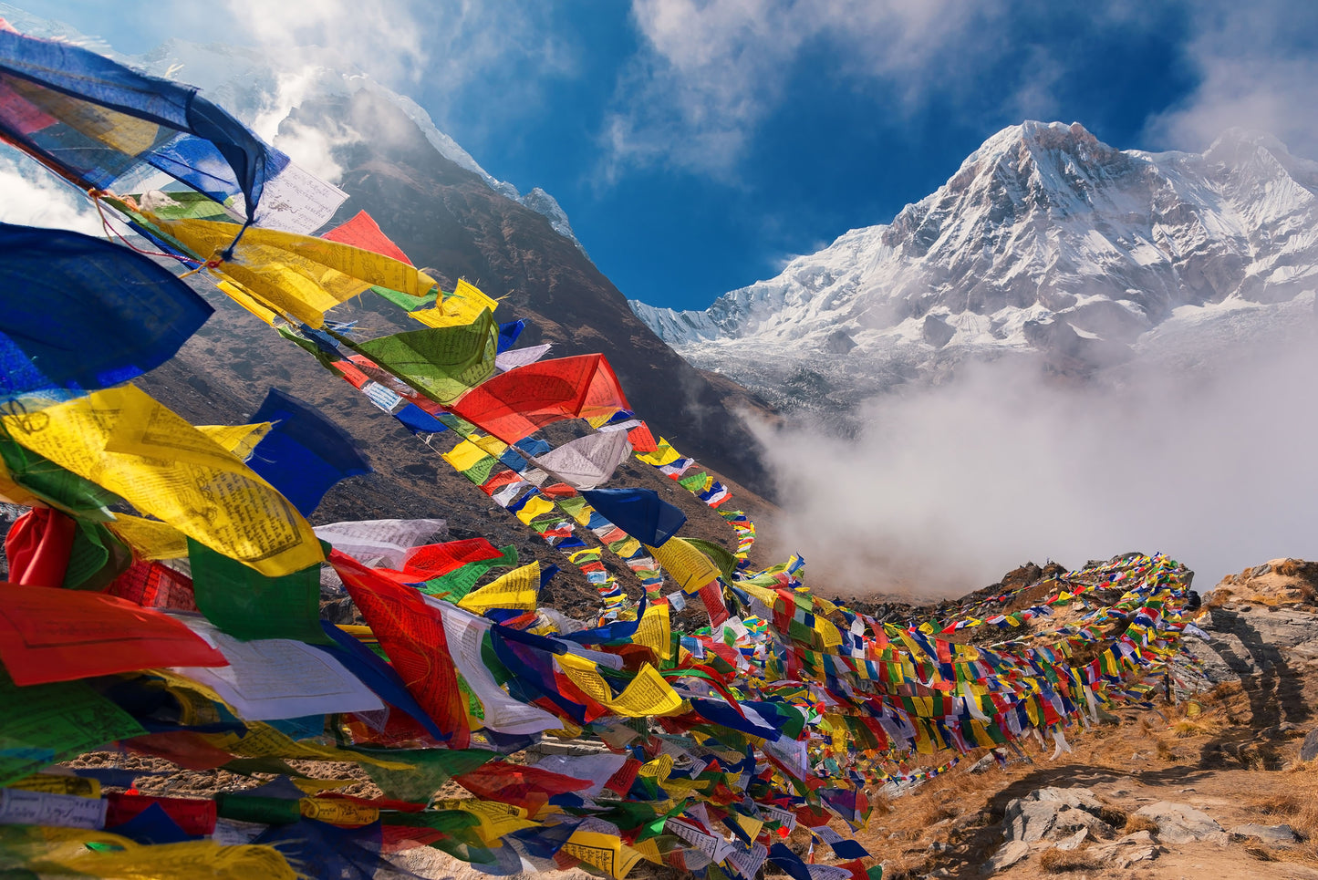 Banderas Decorativas de Rezos Tibetanos