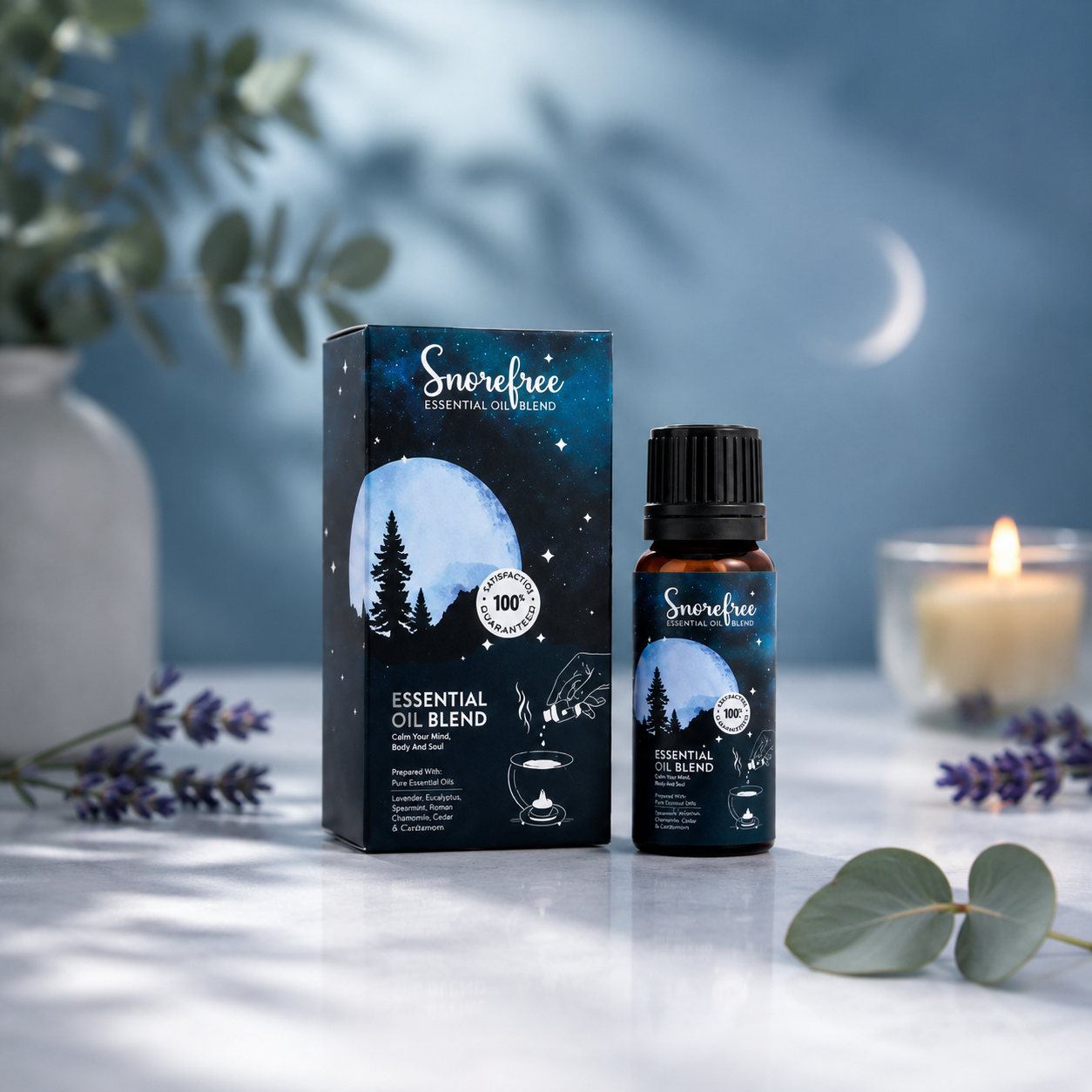 Blend de Aceites Esenciales Aromaterapia 10ml - Colección Sueño y Relax