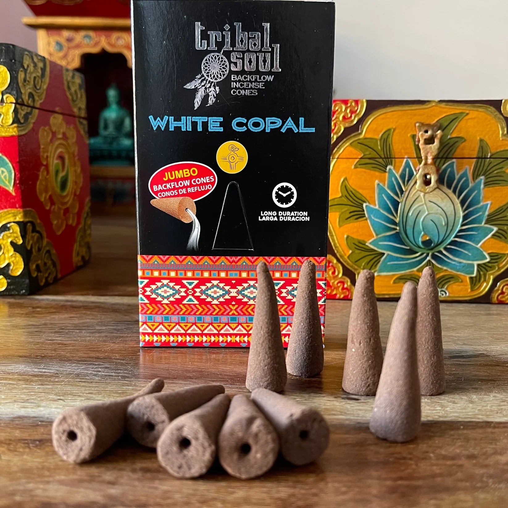 White Copal - Tribal Soul Cones – Sagrada Madre Costa Rica Samana