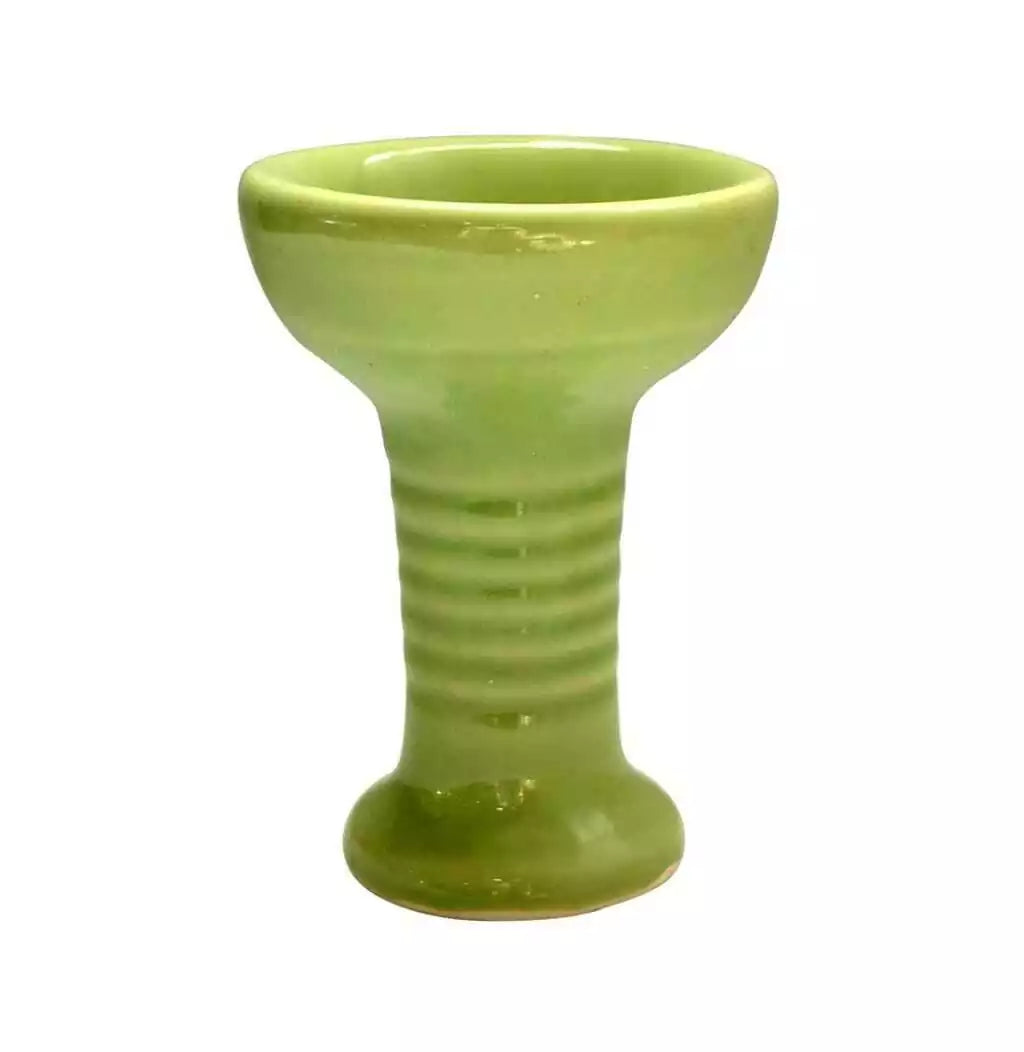 Copalera Esmaltada de Ceramica Verde - Holistic Altar