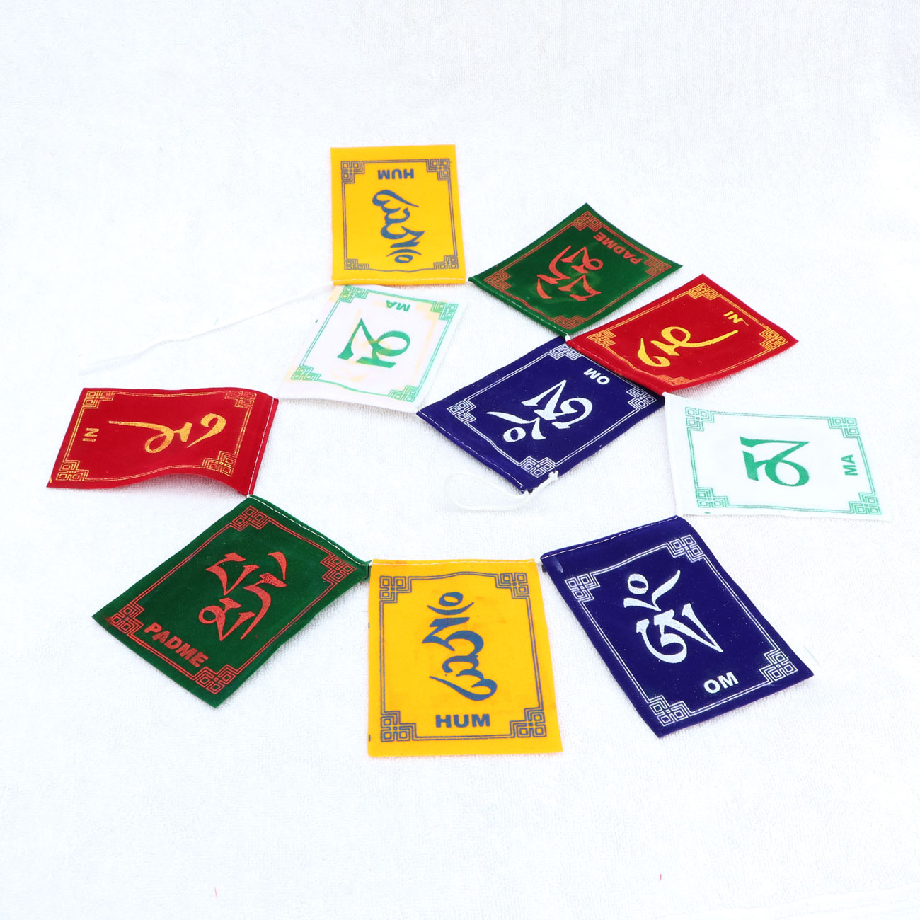 Banderas Decorativas de Rezos Tibetanos