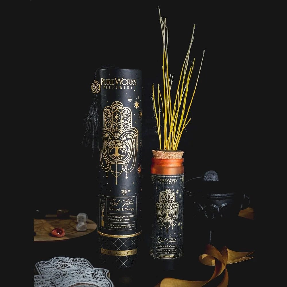 Manifestation Willow Ambience Diffuser - 🍊 Good Fortune: Patchouli & Orange