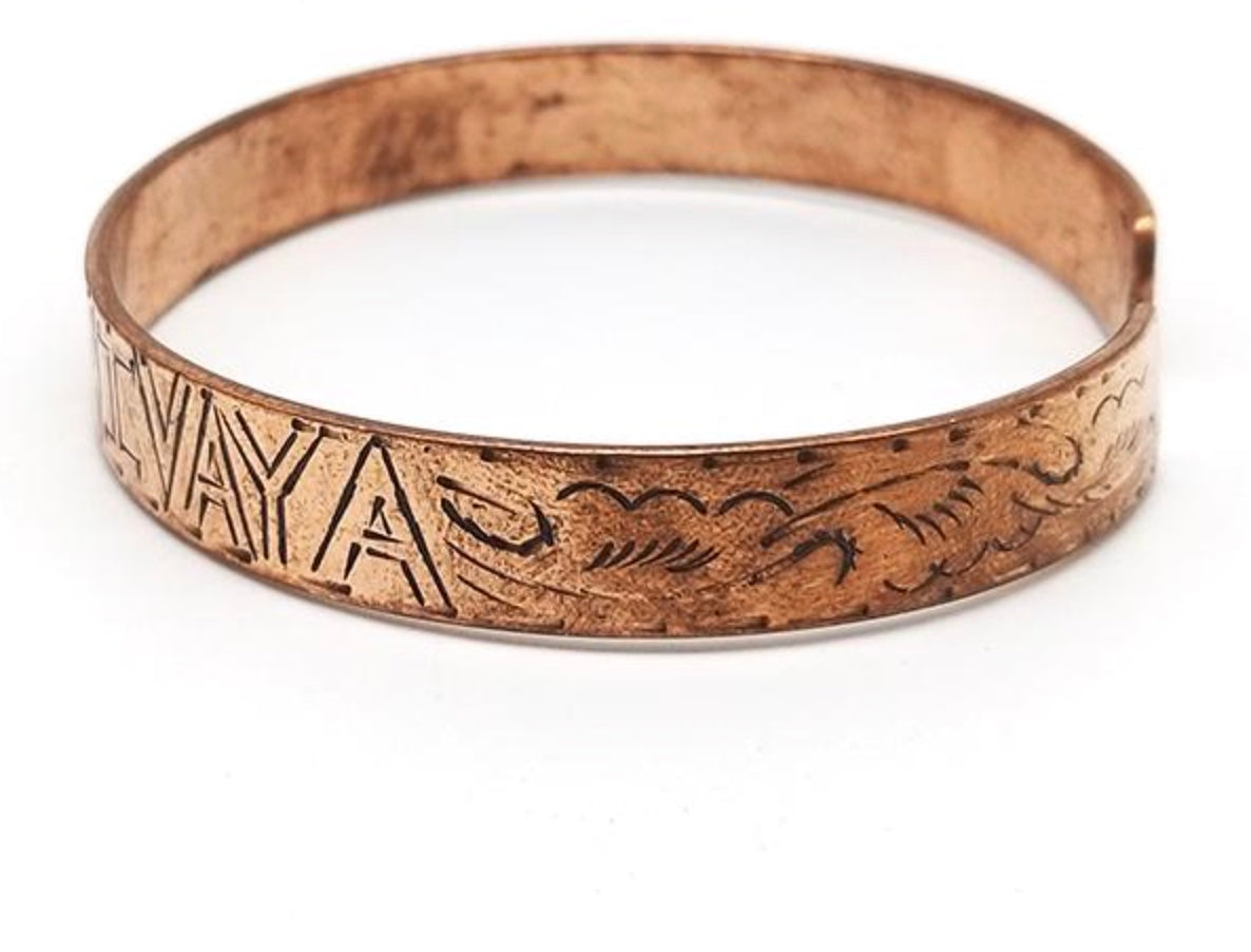 Pulsera de Cobre Om Namah Shivaya – Protección y Energía Sagrada - Buddha Stones