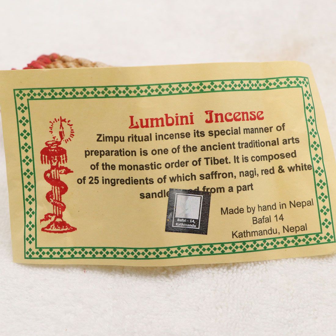 Rope Incense - Incienso en Soga Nepali