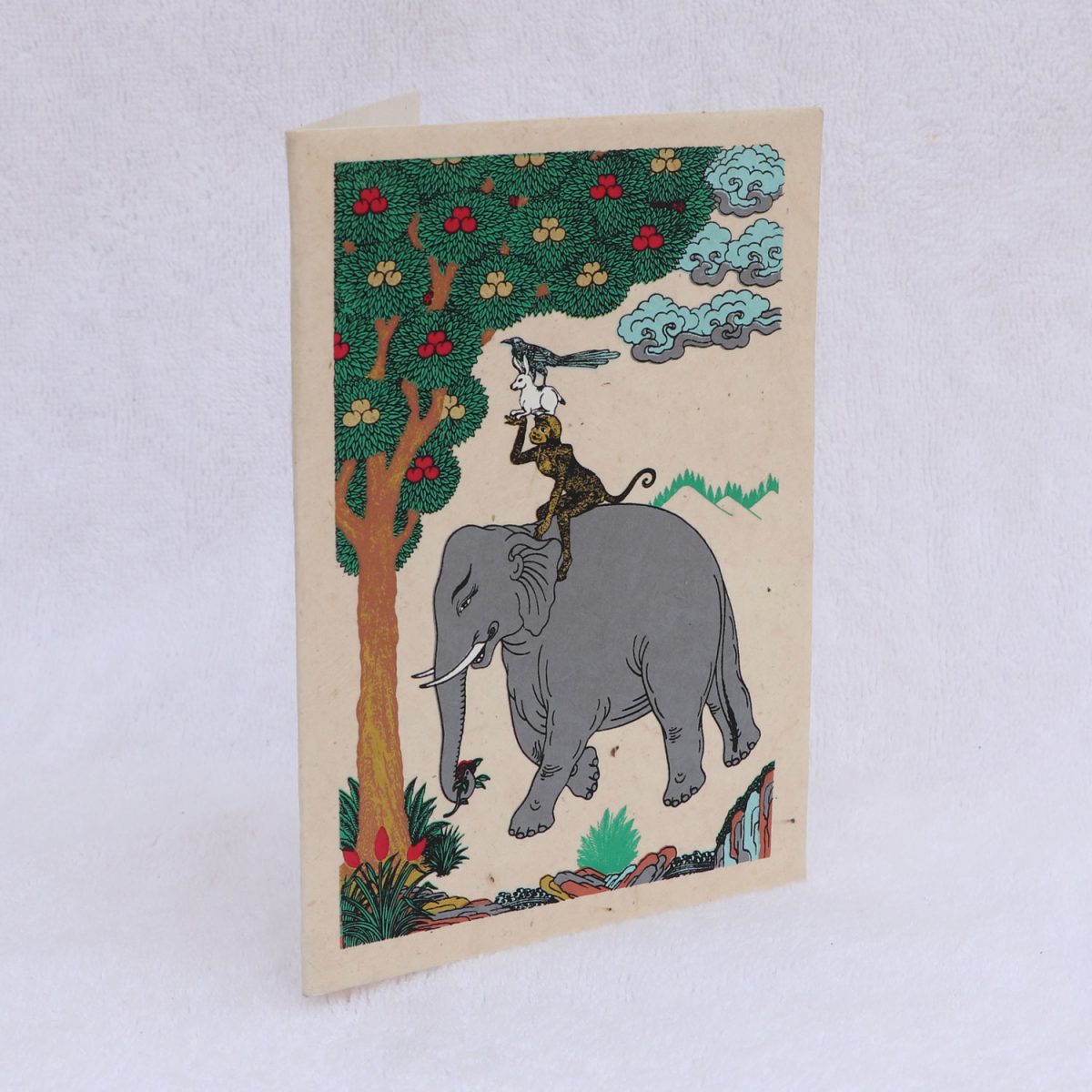 Cartas Hechas con Papel del Himalaya Con Mensajes Inspiradores