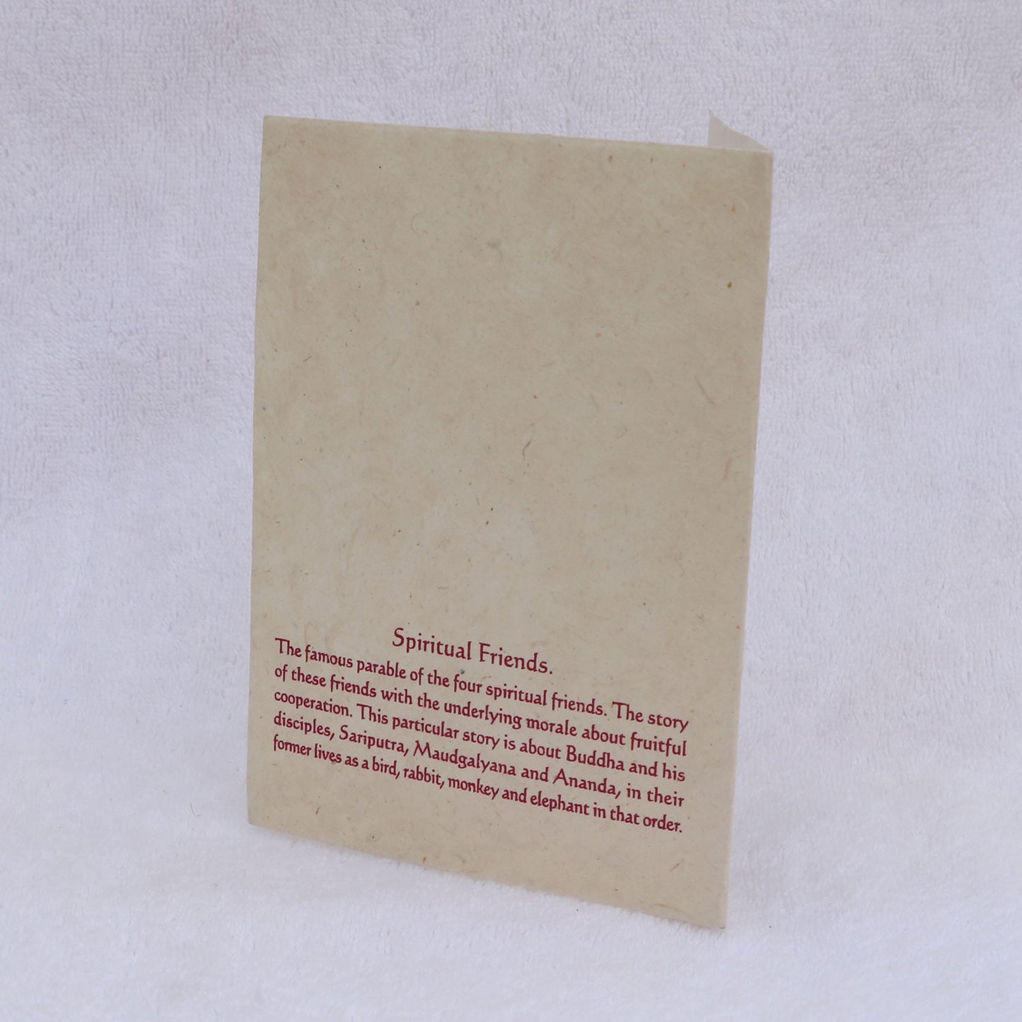 Cartas Hechas con Papel del Himalaya Con Mensajes Inspiradores