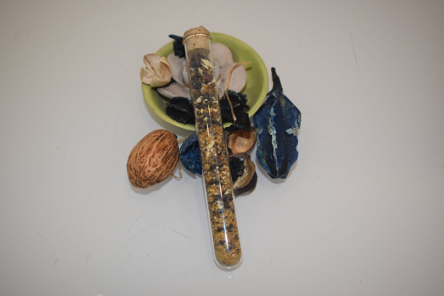 Resinas Botánicas Aromáticas en Tubo de Vidrio y Corcho