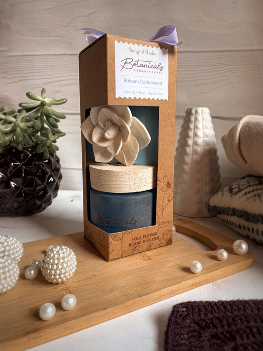 Difusor Aromático Botánico 120 ml con Flor