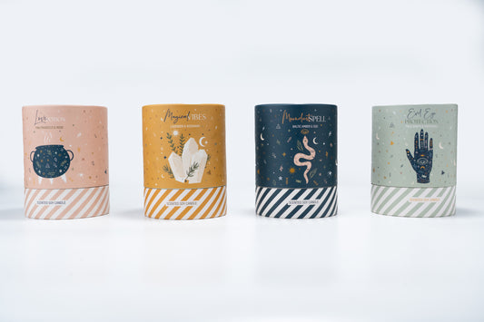 Vela Aromática Celestial 120 g  – Frasco de Vidrio con Estuche