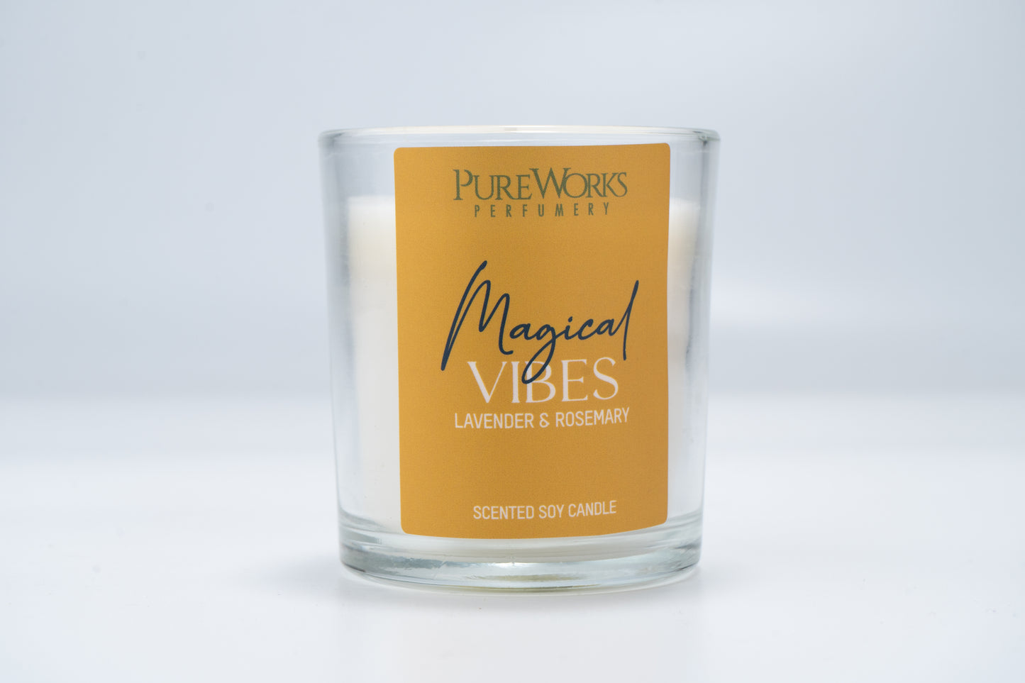 Vela Aromática Celestial 120 g  – Frasco de Vidrio con Estuche