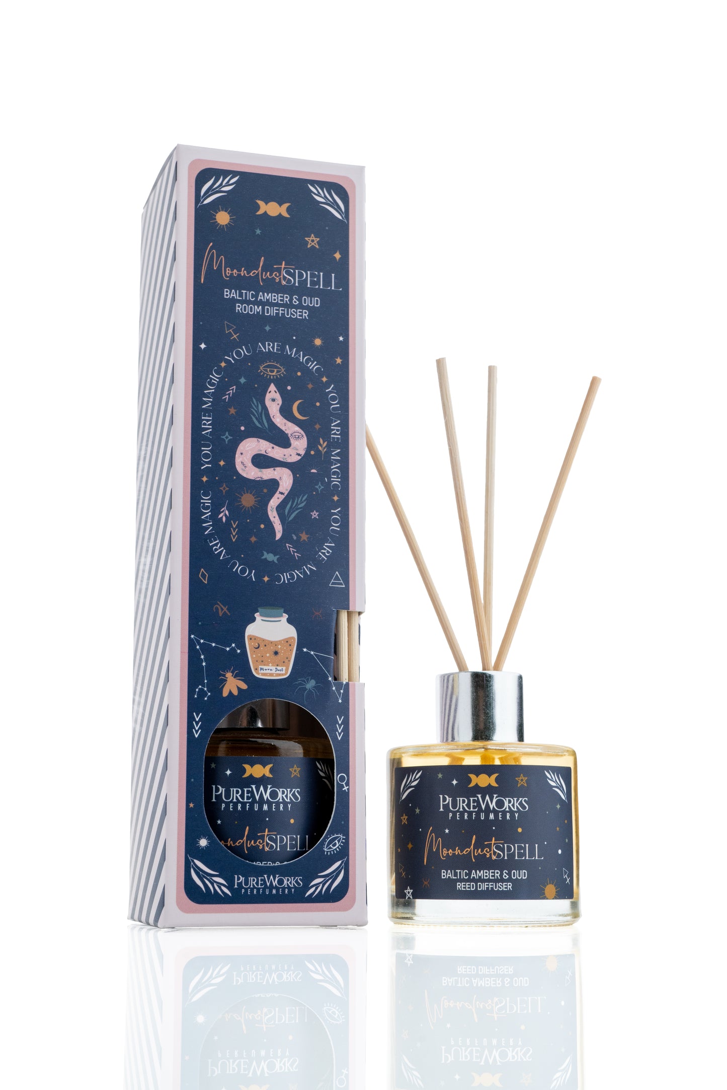 Difusor Aromático Celestial Magic 50 ml con Varillas