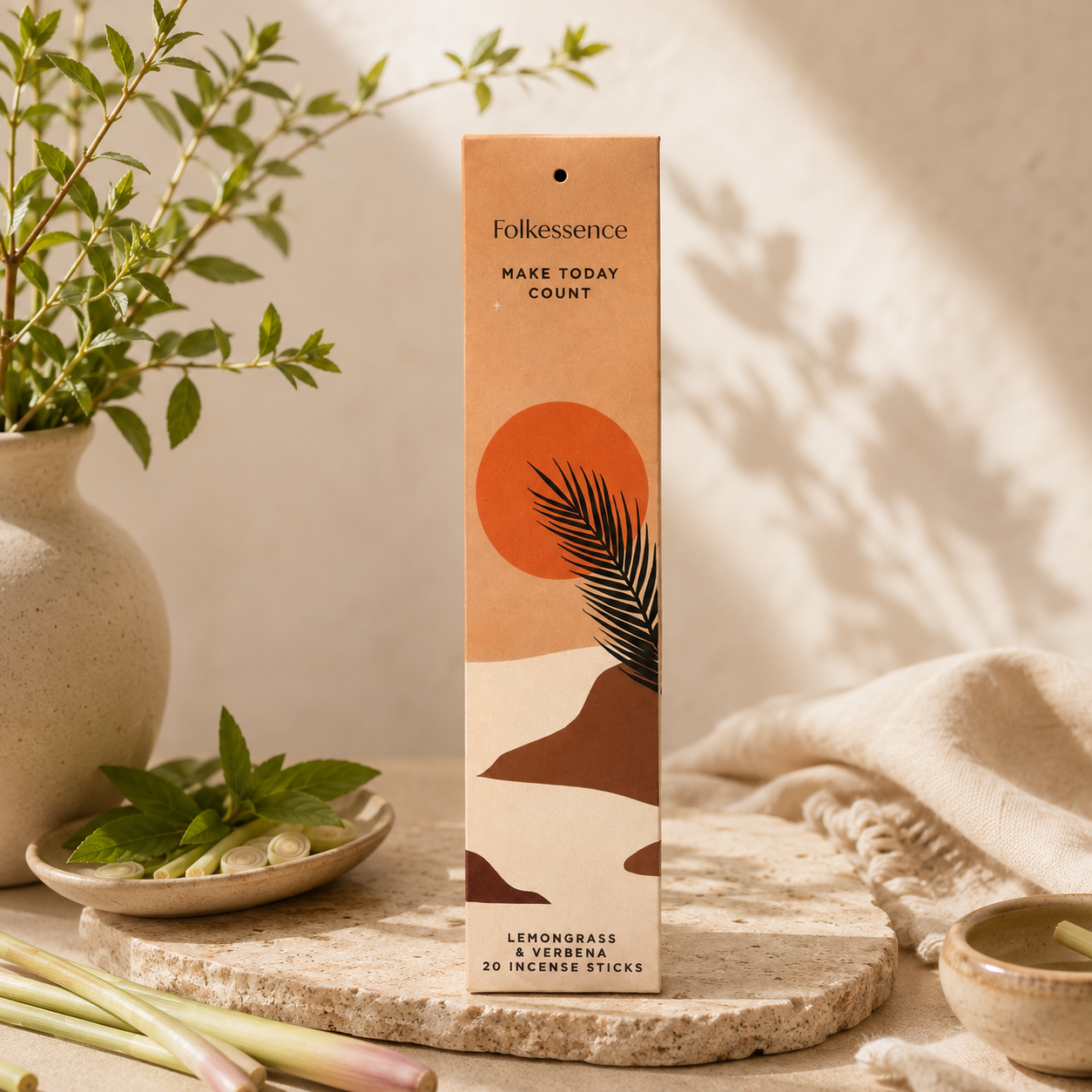 Folkessence A Fresh Start – Caja de Inciensos Variados