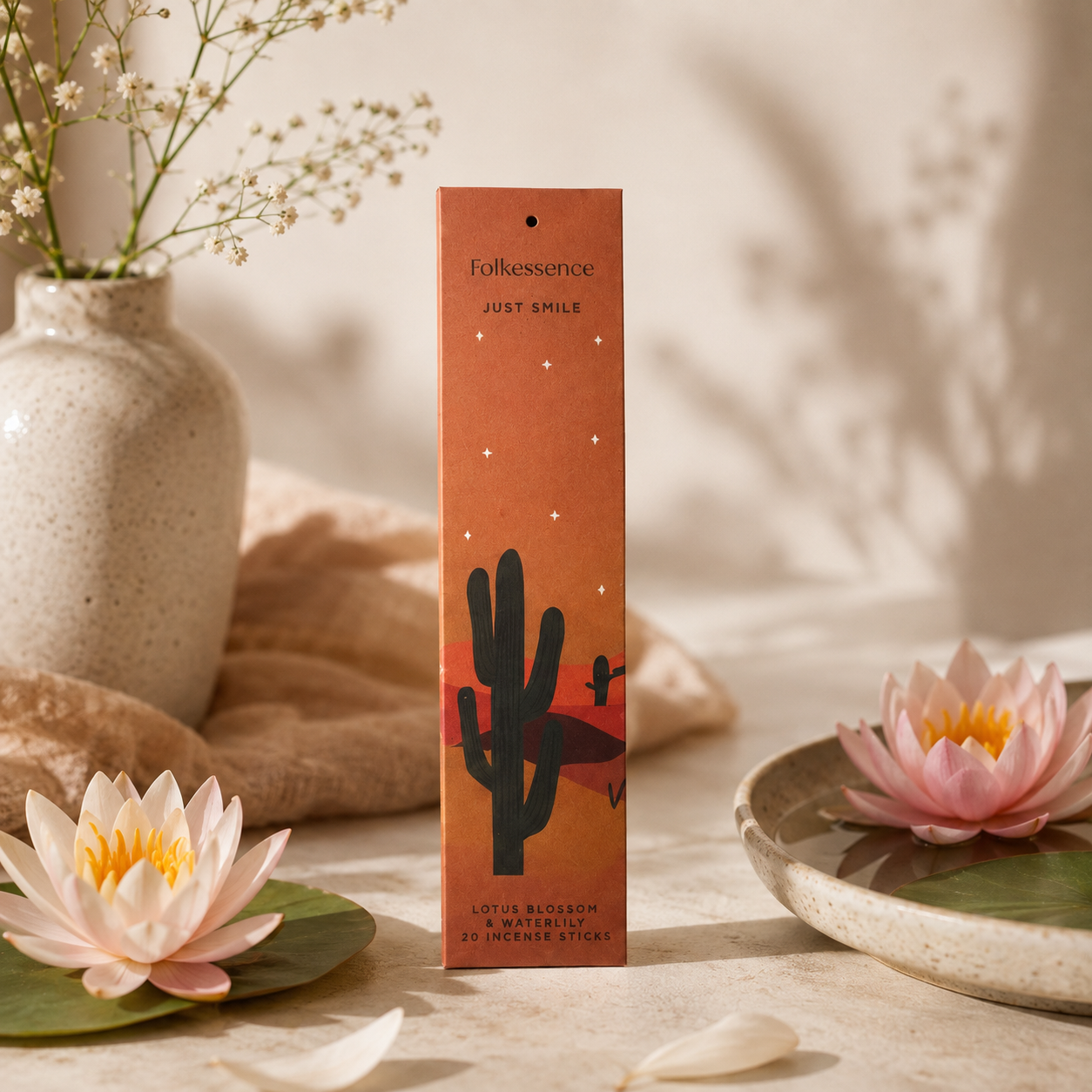 Folkessence A Fresh Start – Caja de Inciensos Variados