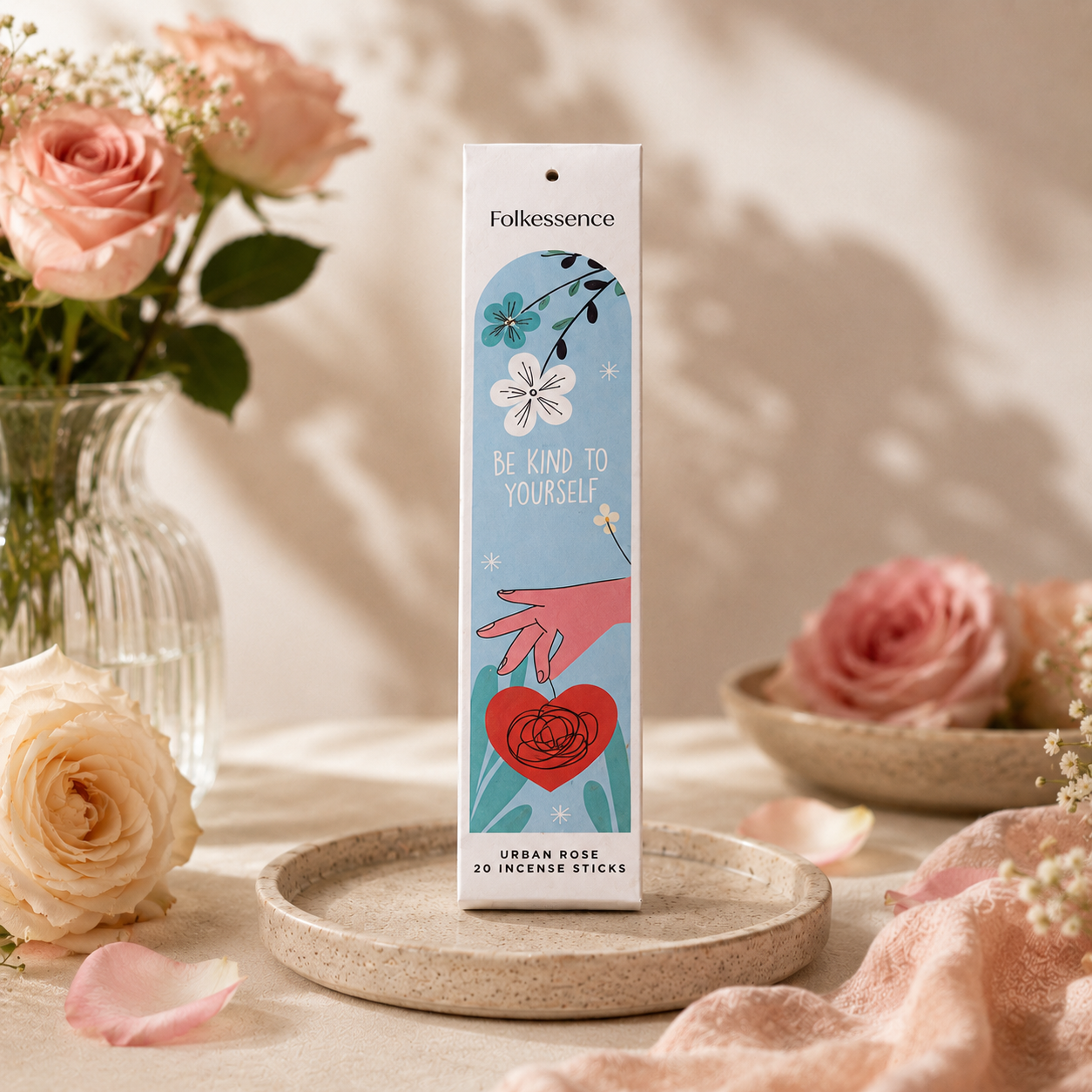Inciensos Folkessence Self Love Club – Aromas para Calma, Amor Propio y Bienestar