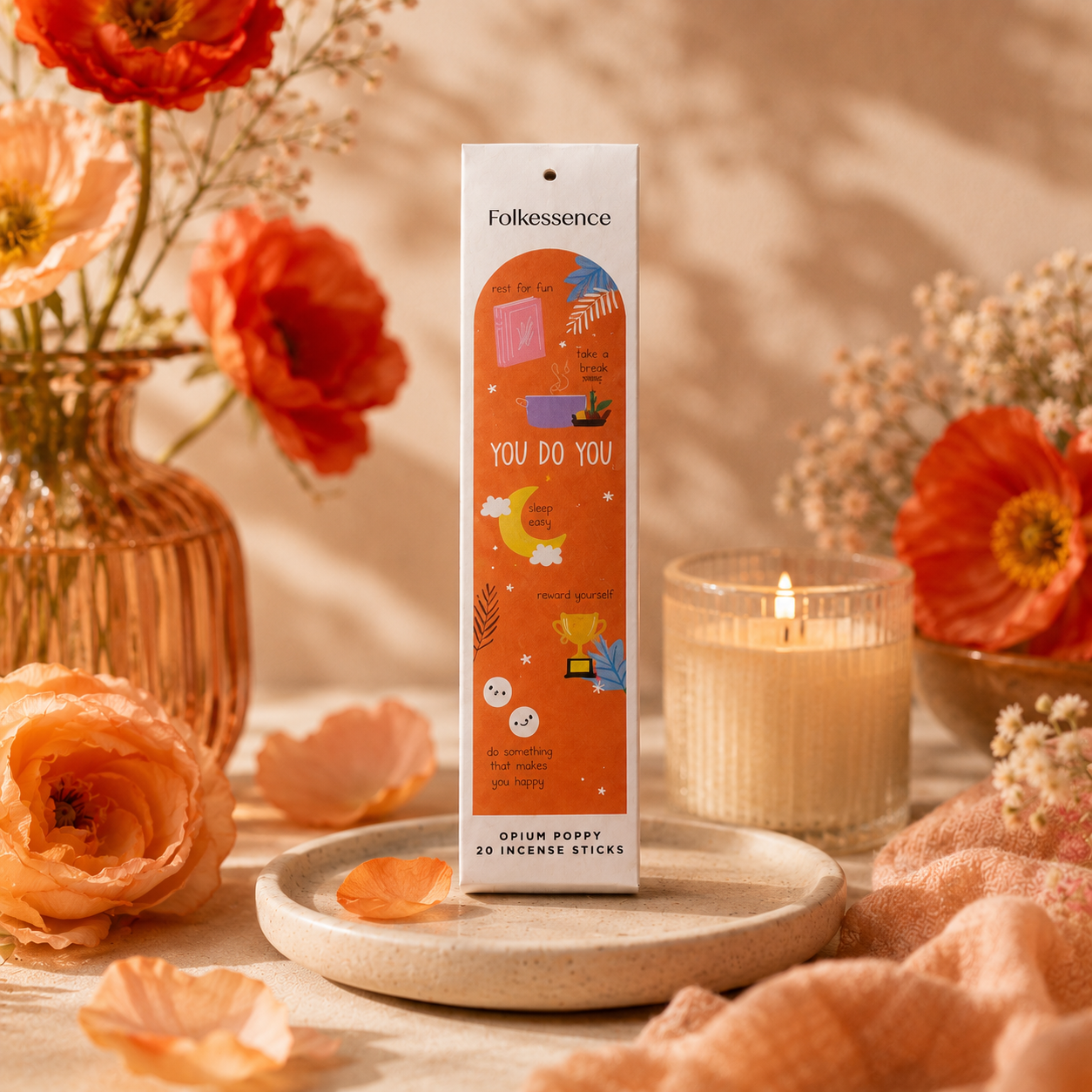 Inciensos Folkessence Self Love Club – Aromas para Calma, Amor Propio y Bienestar