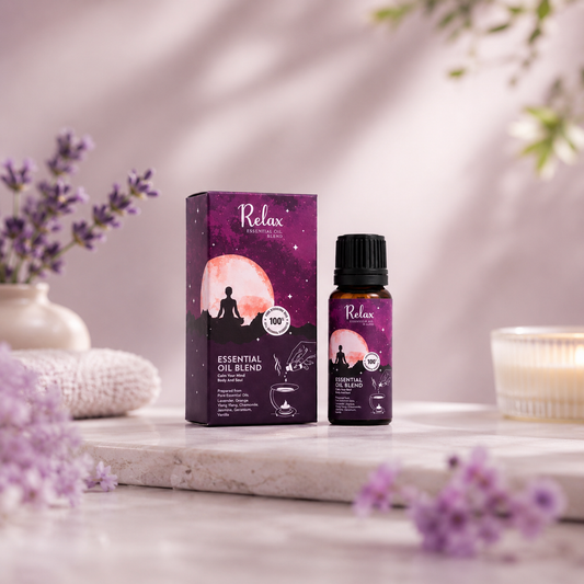 Blend de Aceites Esenciales Aromaterapia 10ml - Colección Sueño y Relax