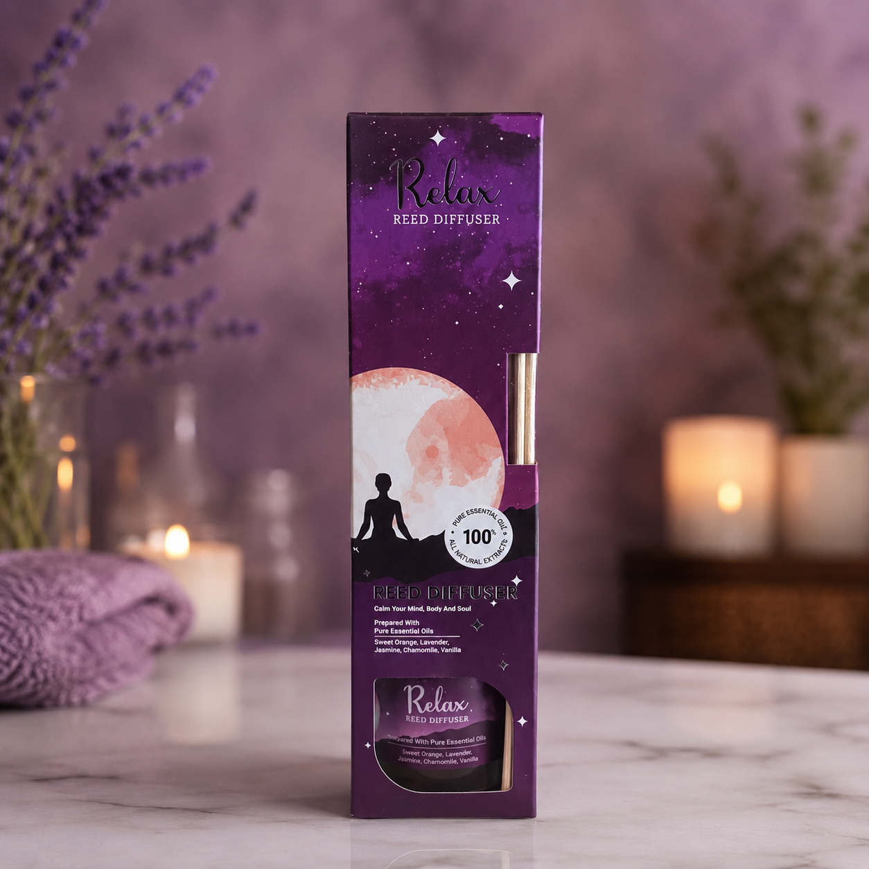 Difusor Aromático Sleep 50 ml con Varillas