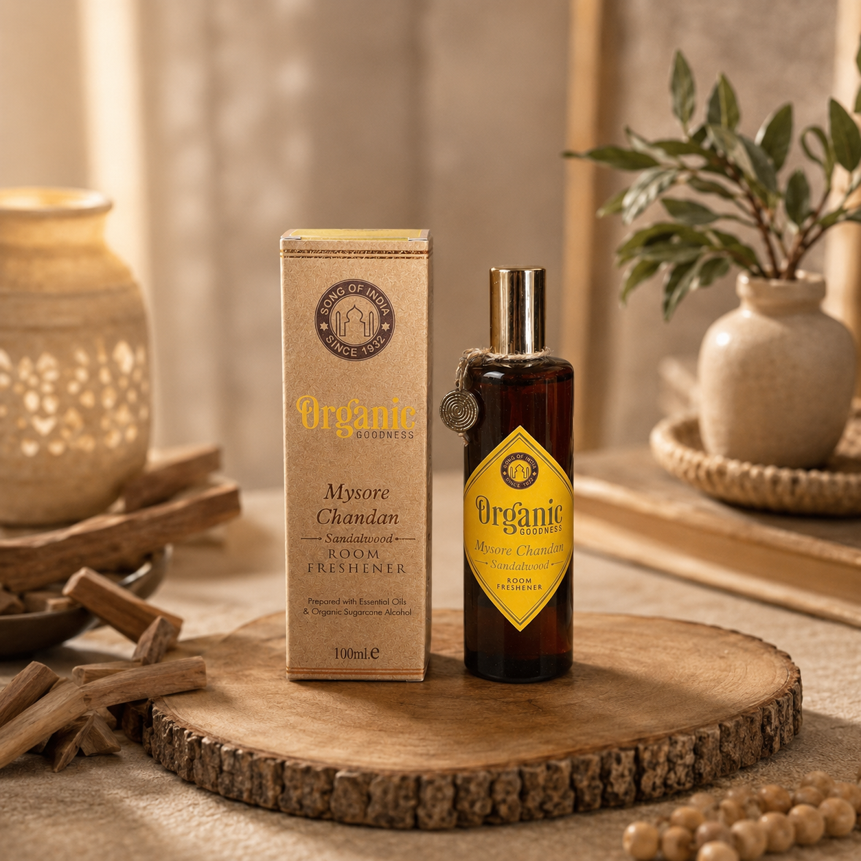 Spray Ambiental Organic Goodness 100ml - Colección Aromas Exóticos