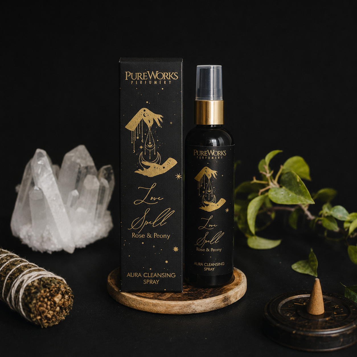 Spray Áurico Esotérico 100ml (Aura Cleansing) - Colección Ritual