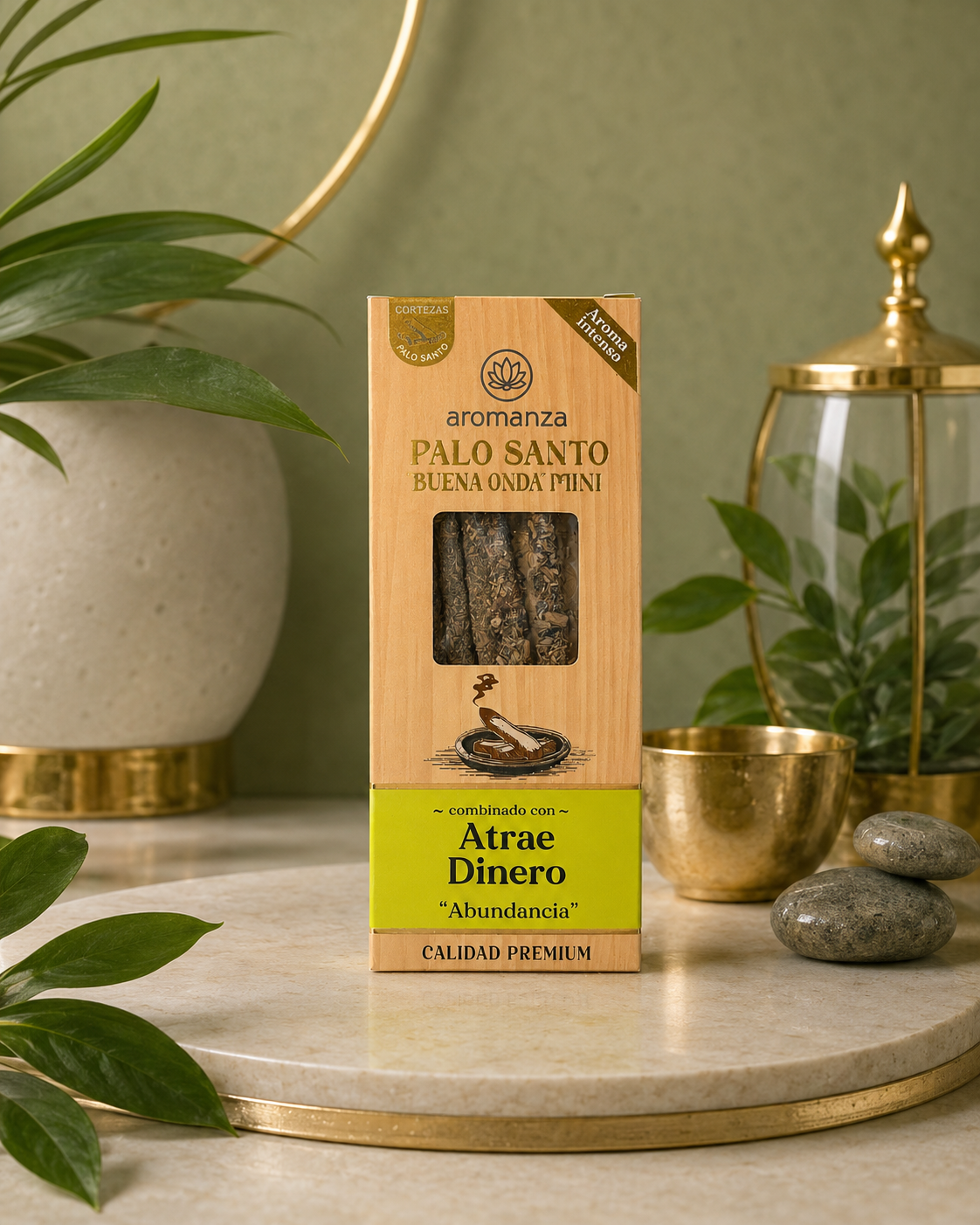 Mini Palo Santo - Aromanza x 8 u.