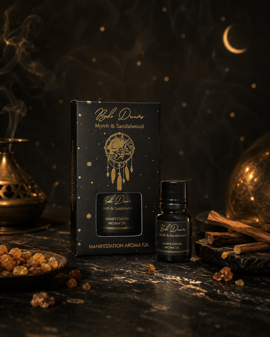 Aceite Aromático Esotérico 10ml - Colección Mística y Rituales