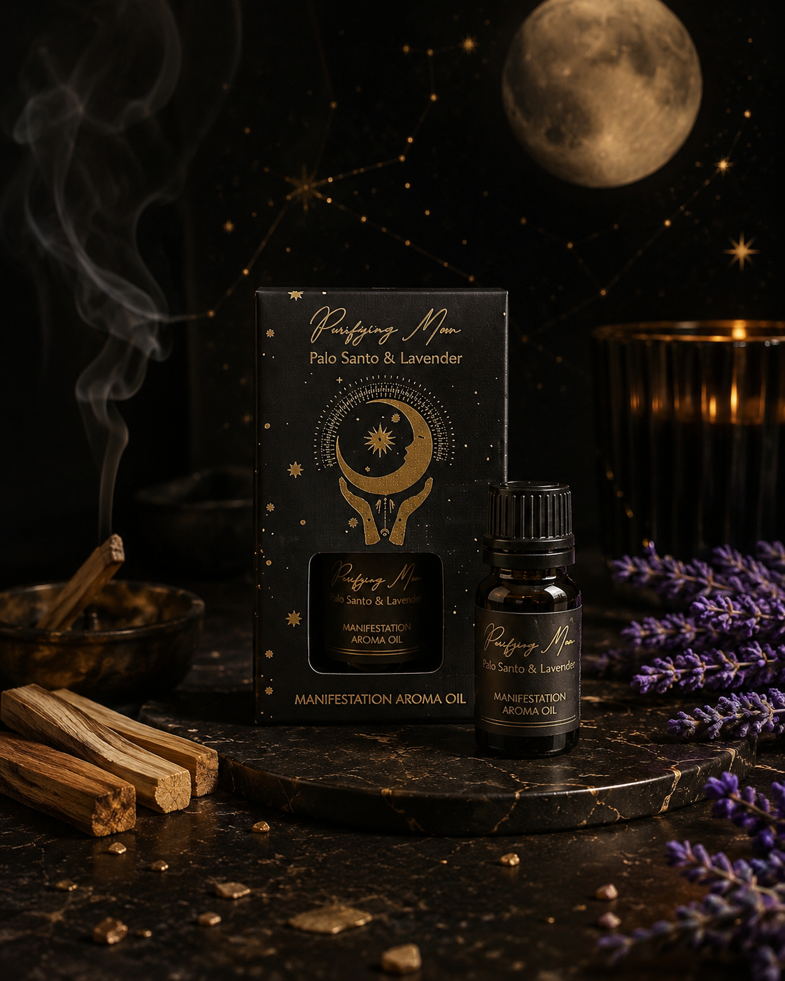 Aceite Aromático Esotérico 10ml - Colección Mística y Rituales