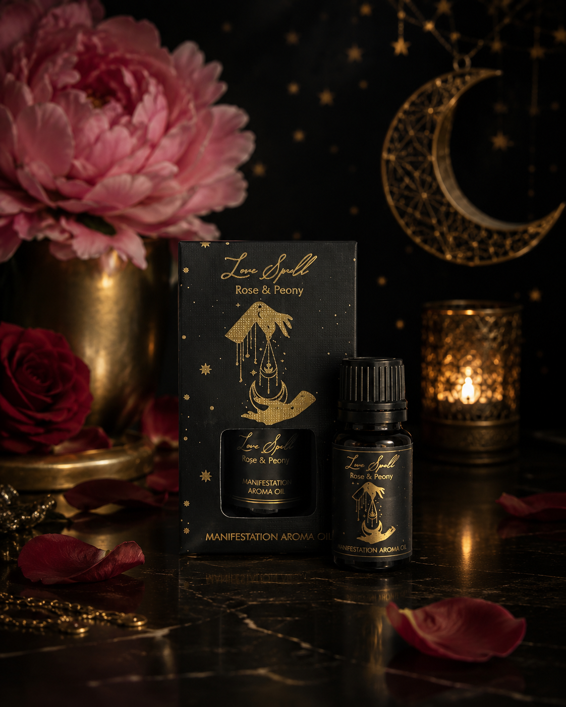 Aceite Aromático Esotérico 10ml - Colección Mística y Rituales