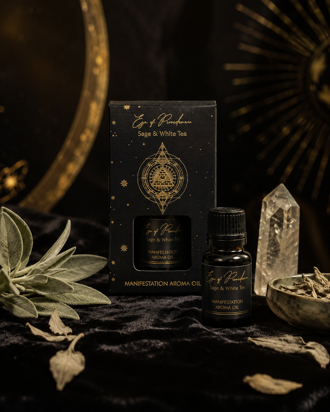 Aceite Aromático Esotérico 10ml - Colección Mística y Rituales