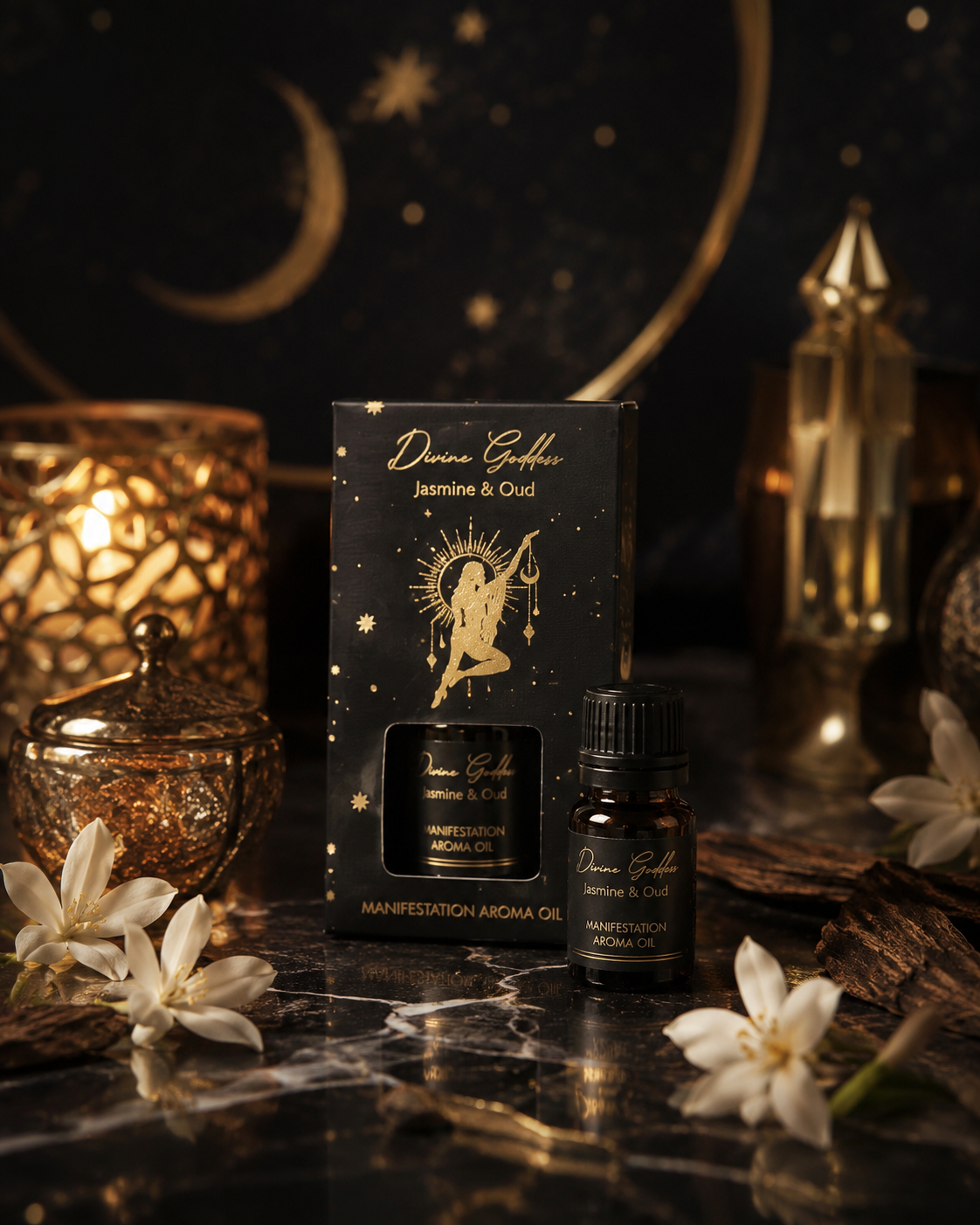 Aceite Aromático Esotérico 10ml - Colección Mística y Rituales