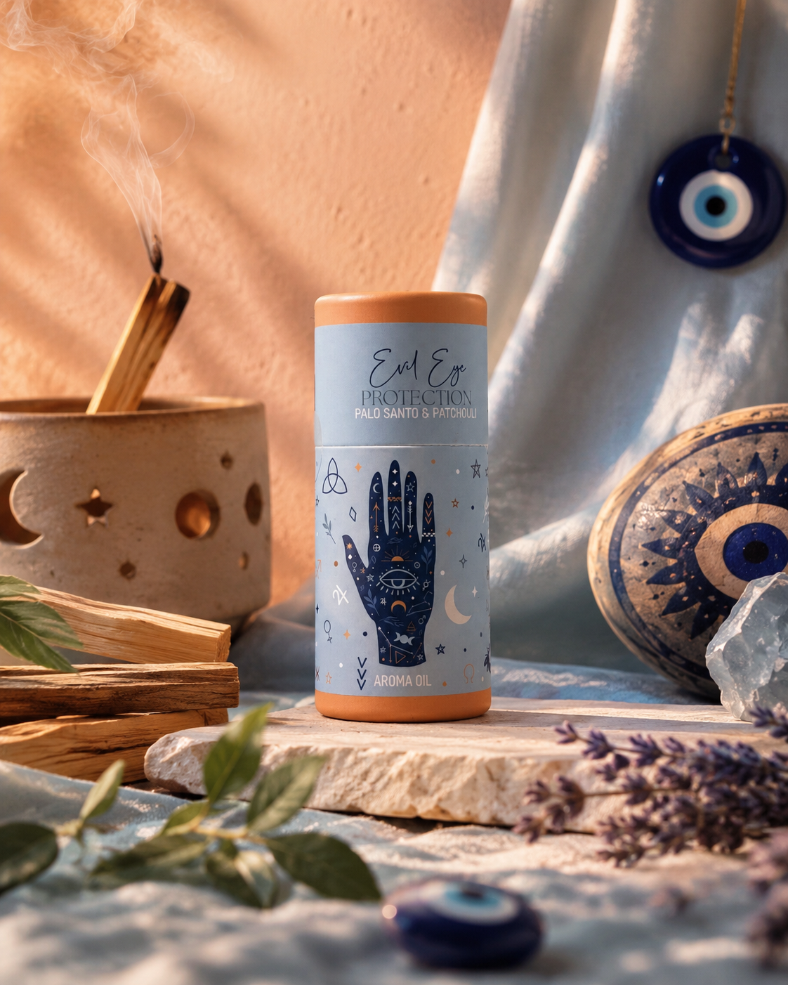Aceite Aromático Celestial Magic 10ml - Edición Tubo Místico