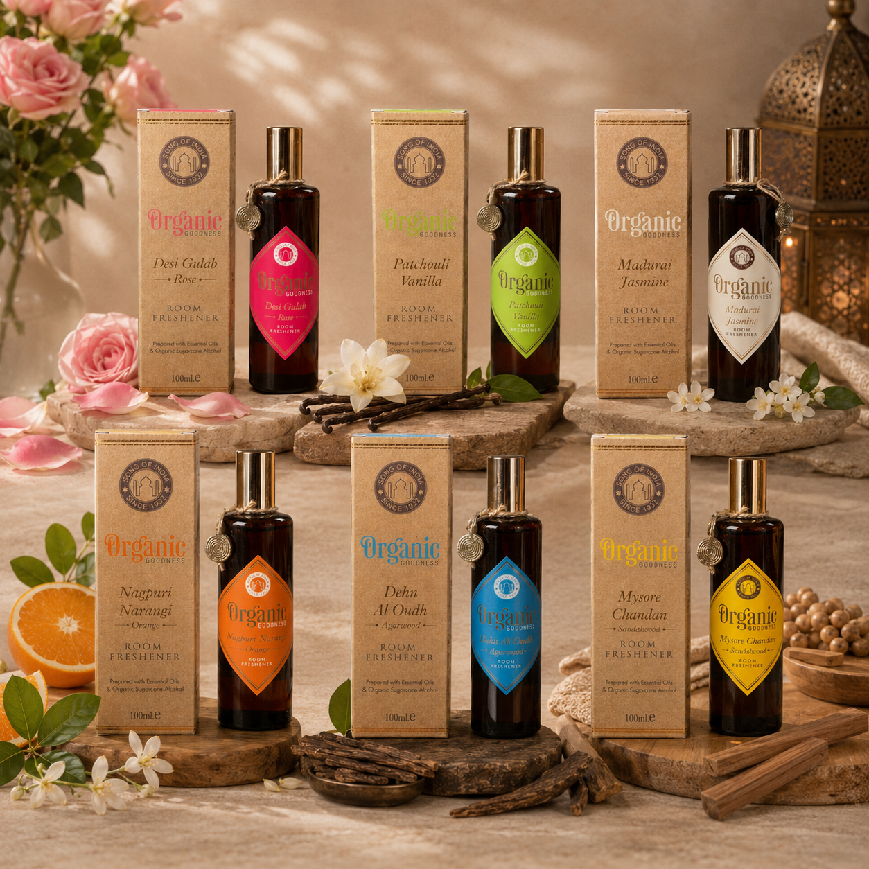 Spray Ambiental Organic Goodness 100ml - Colección Aromas Exóticos