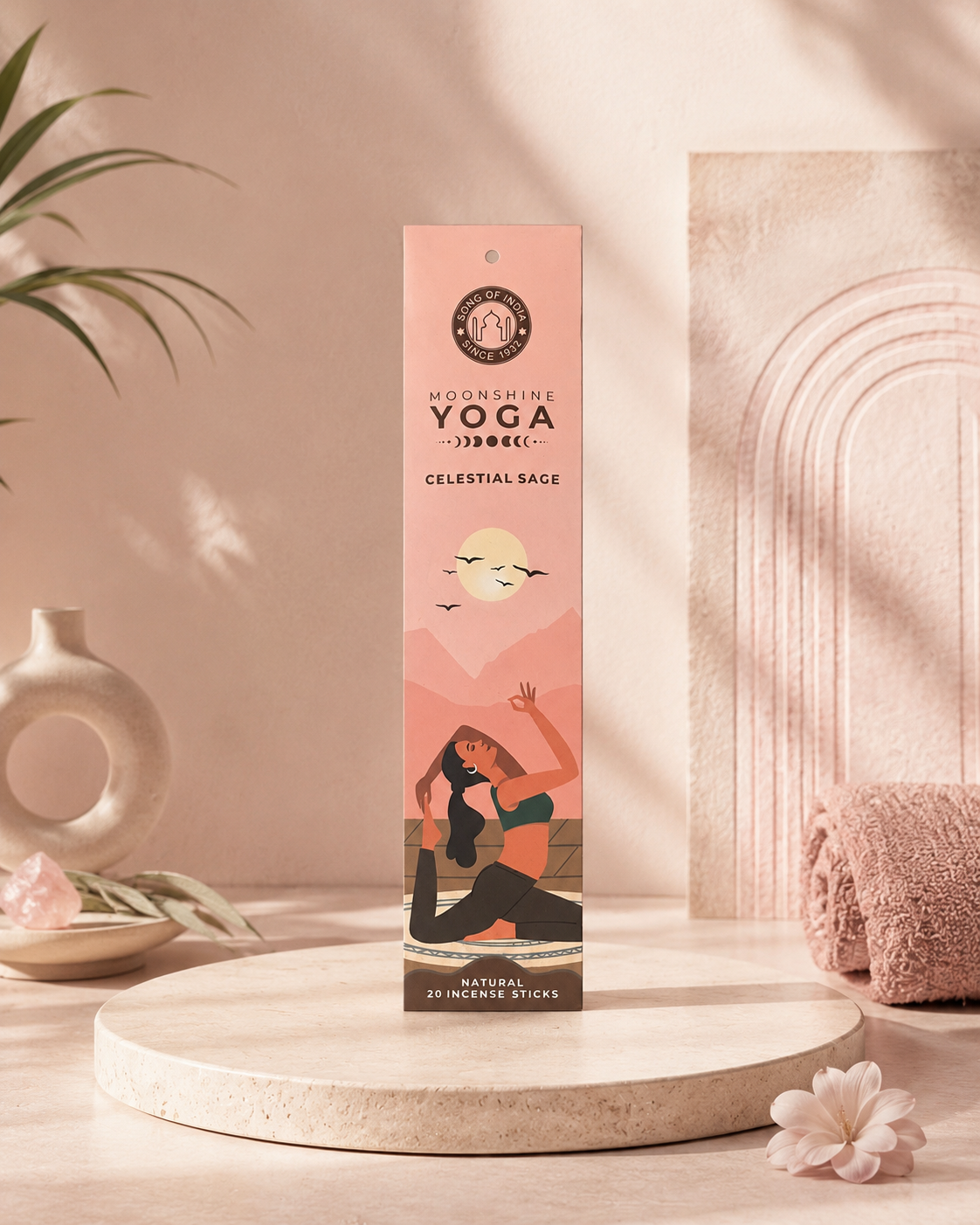 Incienso Moonshine Yoga en Pouch (Varitas) - Colección Mindfulness