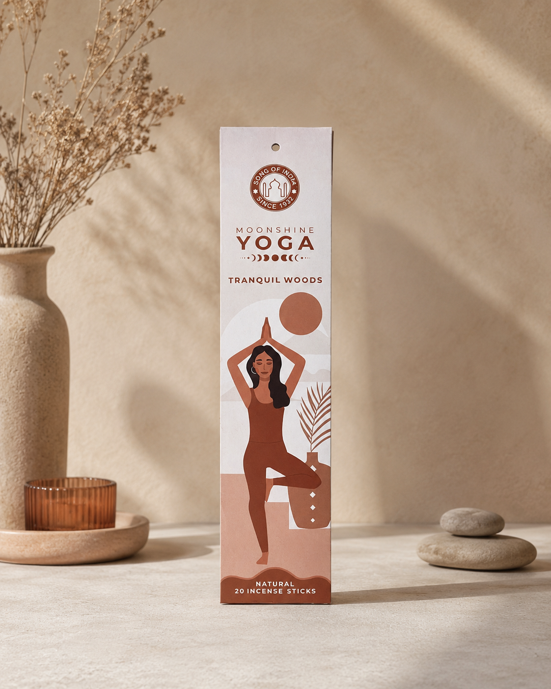 Incienso Moonshine Yoga en Pouch (Varitas) - Colección Mindfulness