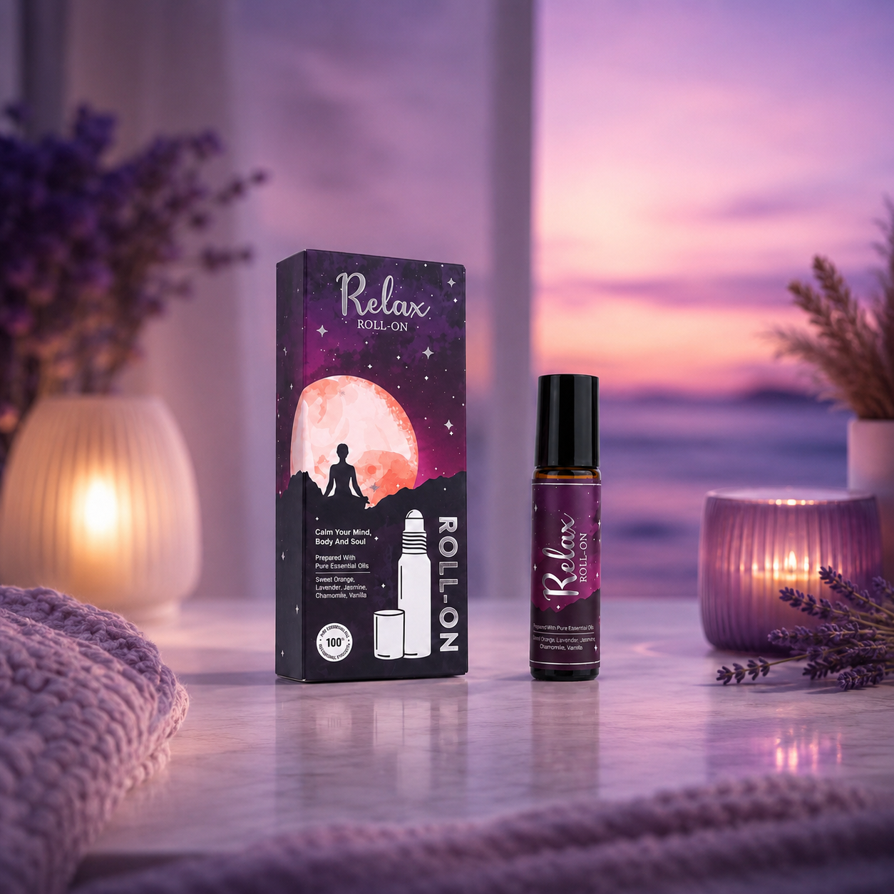 Roll-On Aromaterapia Sueño y Relax 10ml - Uso Tópico