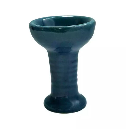 Copalera Esmaltada de Ceramica Color Azul - Holistic Altar