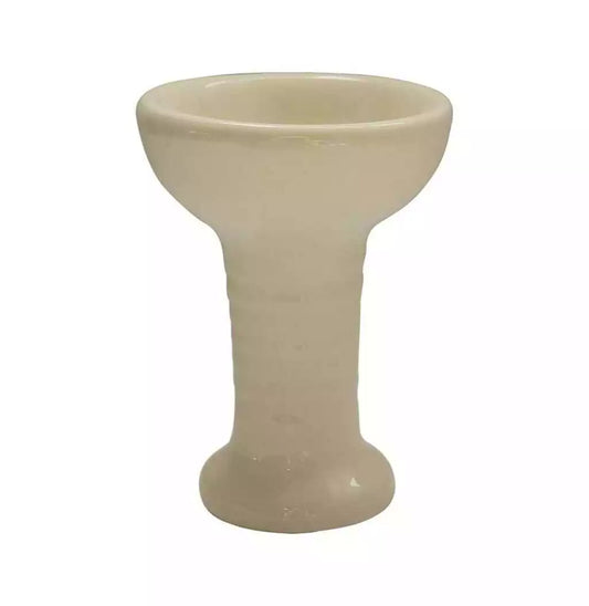 Copalera Esmaltada de Ceramica Color Blanco - Holistic Altar