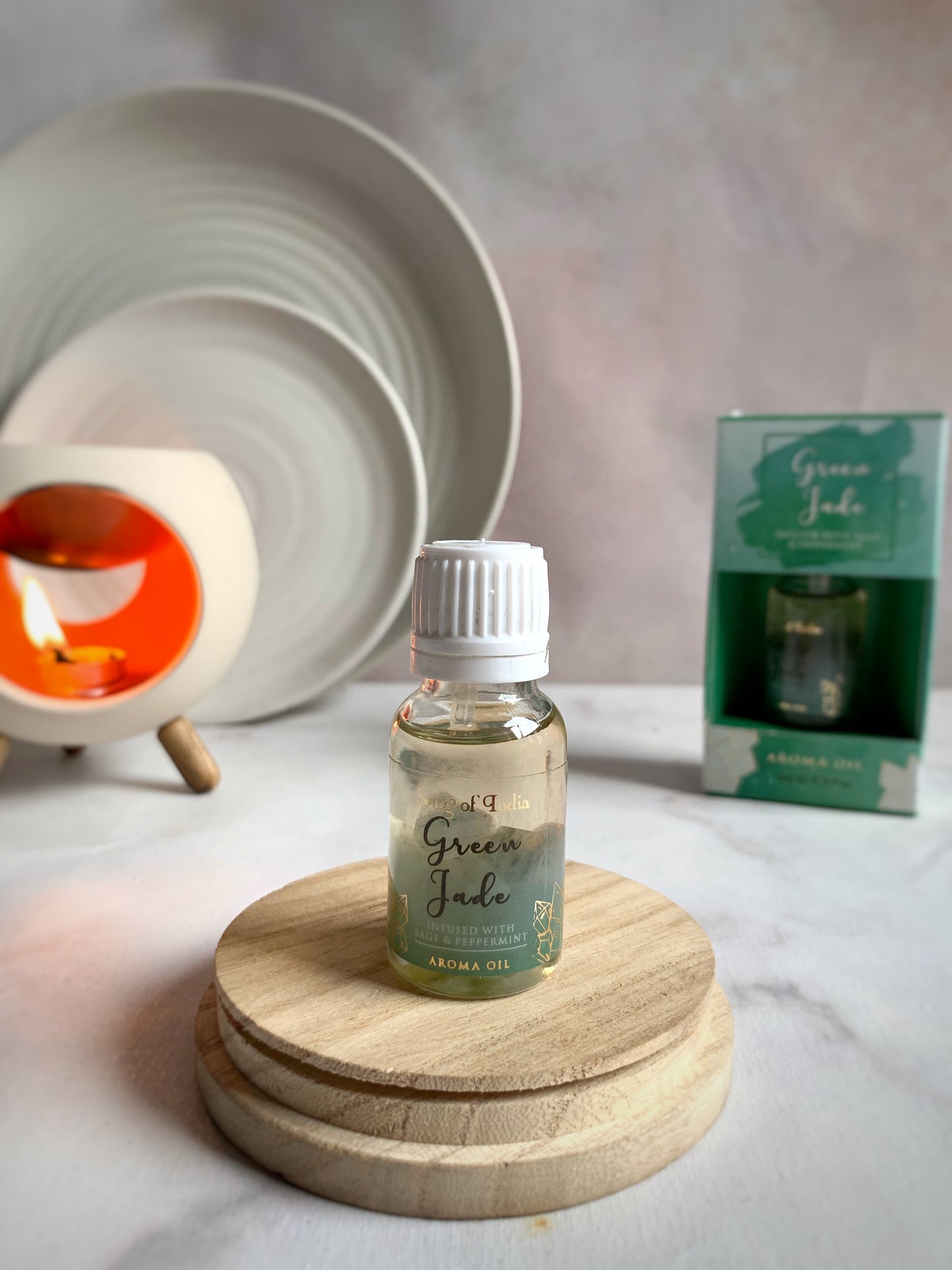 Aceite Aromático Healing Stones 10ml - Con Cristales Naturales