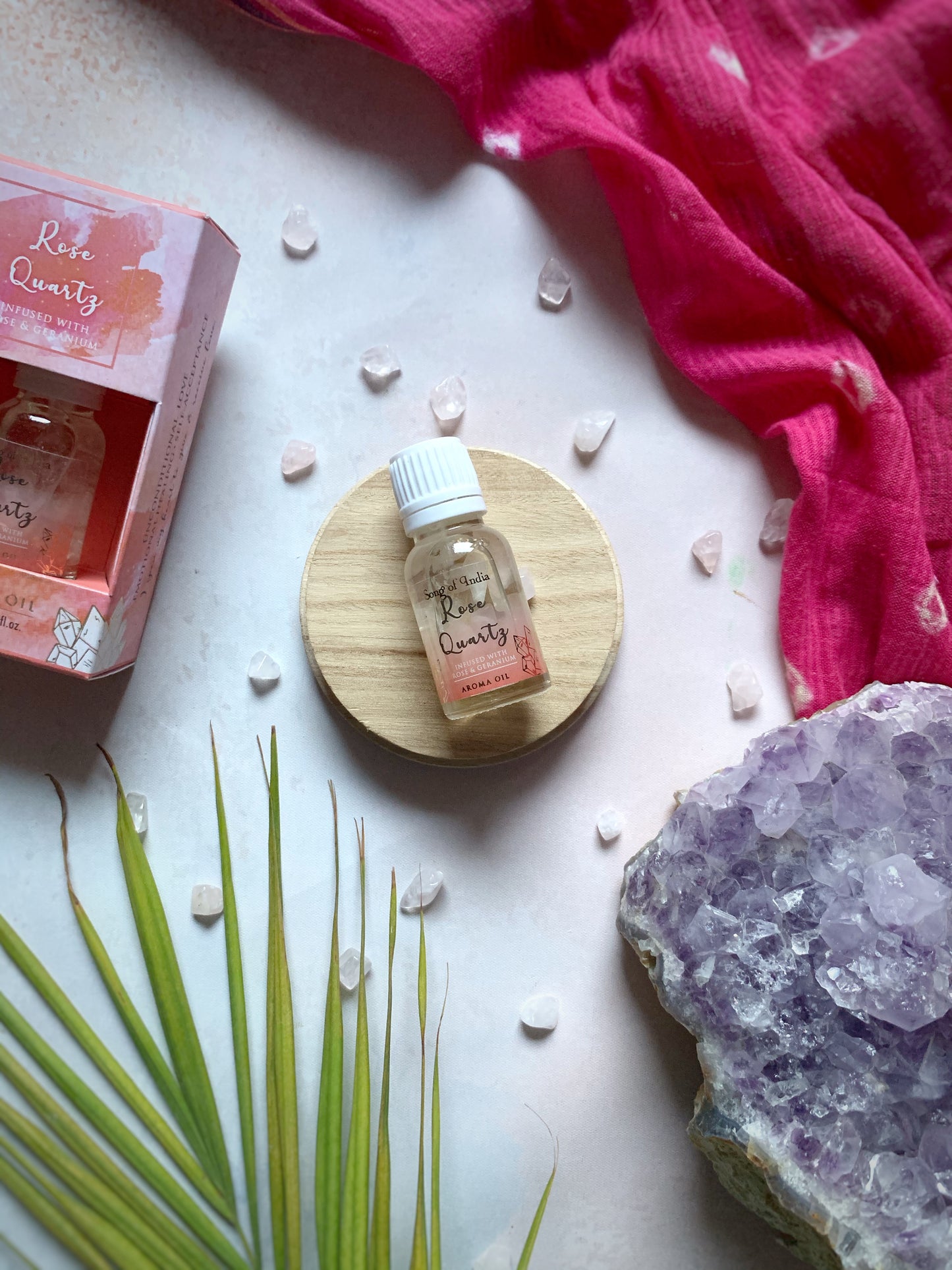 Aceite Aromático Healing Stones 10ml - Con Cristales Naturales