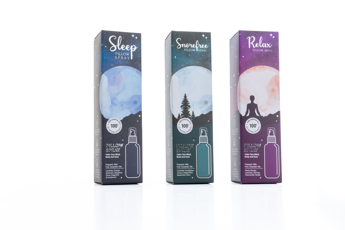 Spray de Almohada Aromaterapia 100ml (Pillow Mist) - Colección Descanso