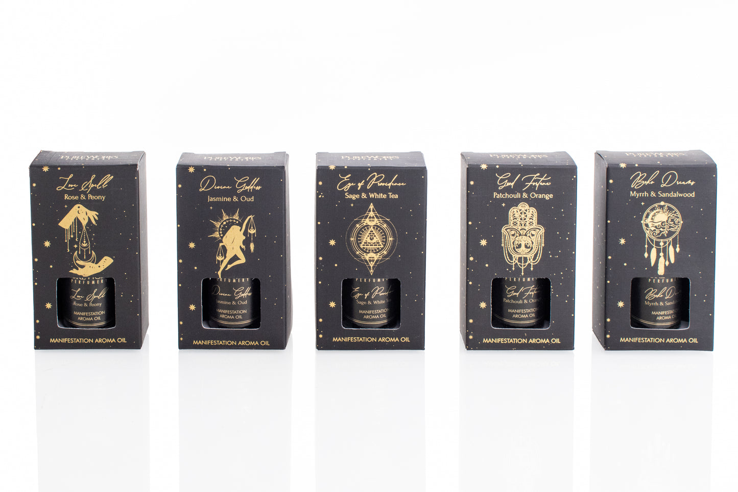 Aceite Aromático Esotérico 10ml - Colección Mística y Rituales