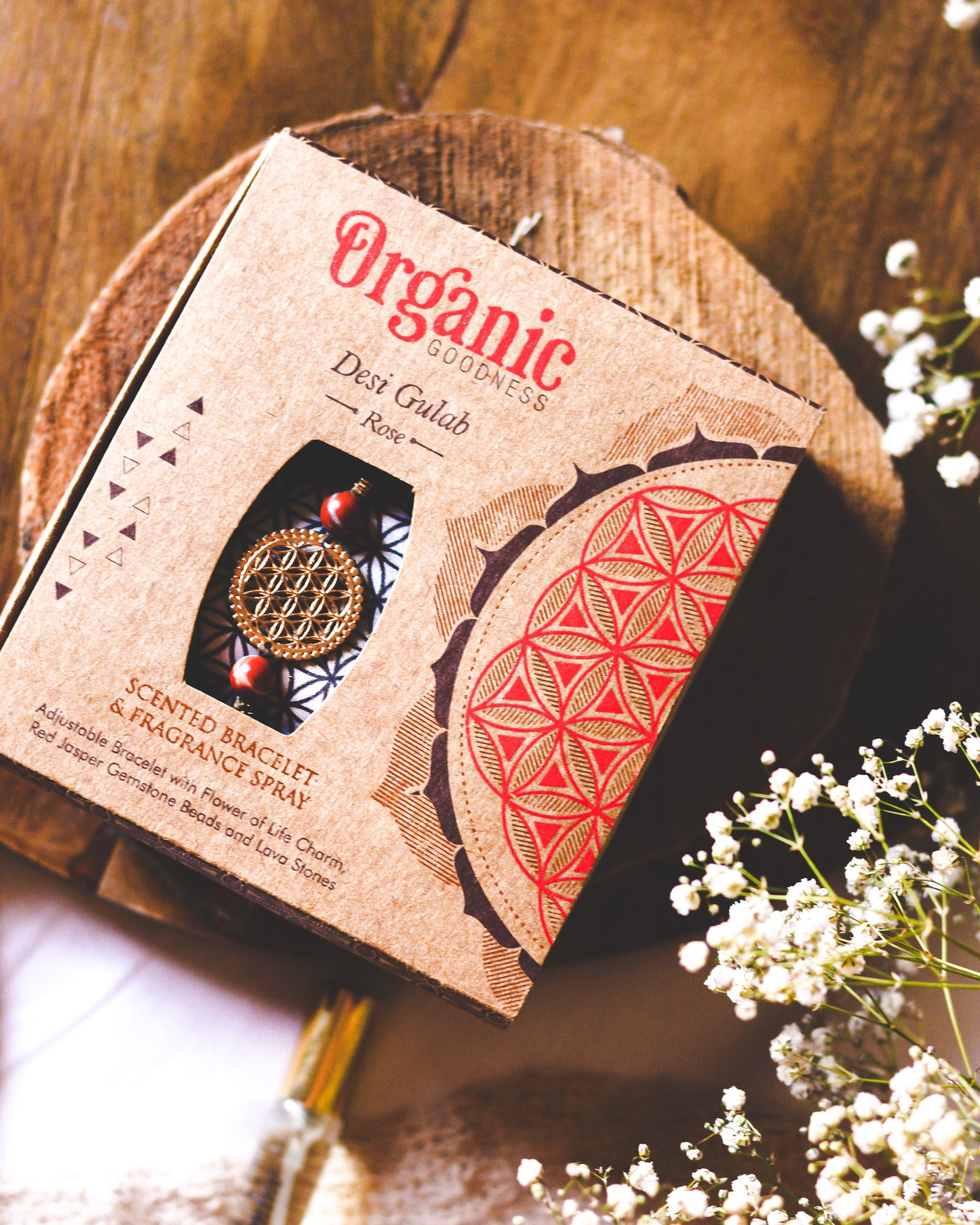 Set Regalo Aromático con Pulsera y Spray de Fragancia