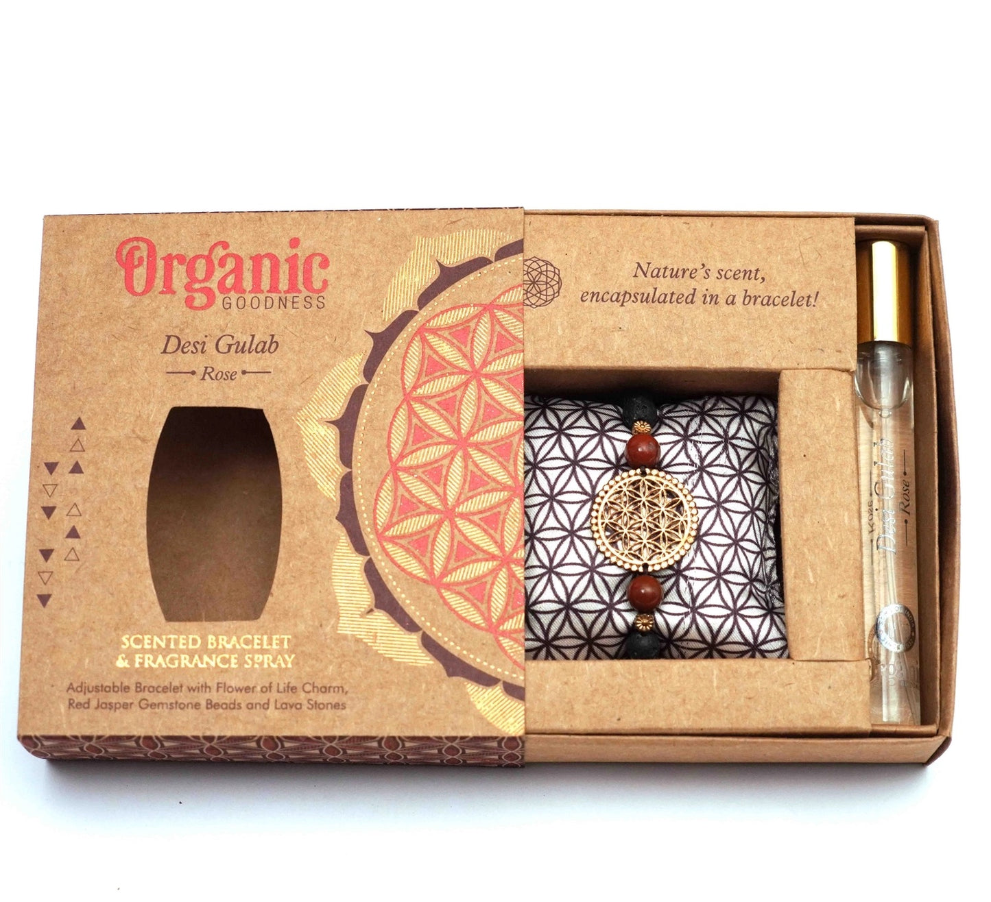 Set Regalo Aromático con Pulsera y Spray de Fragancia