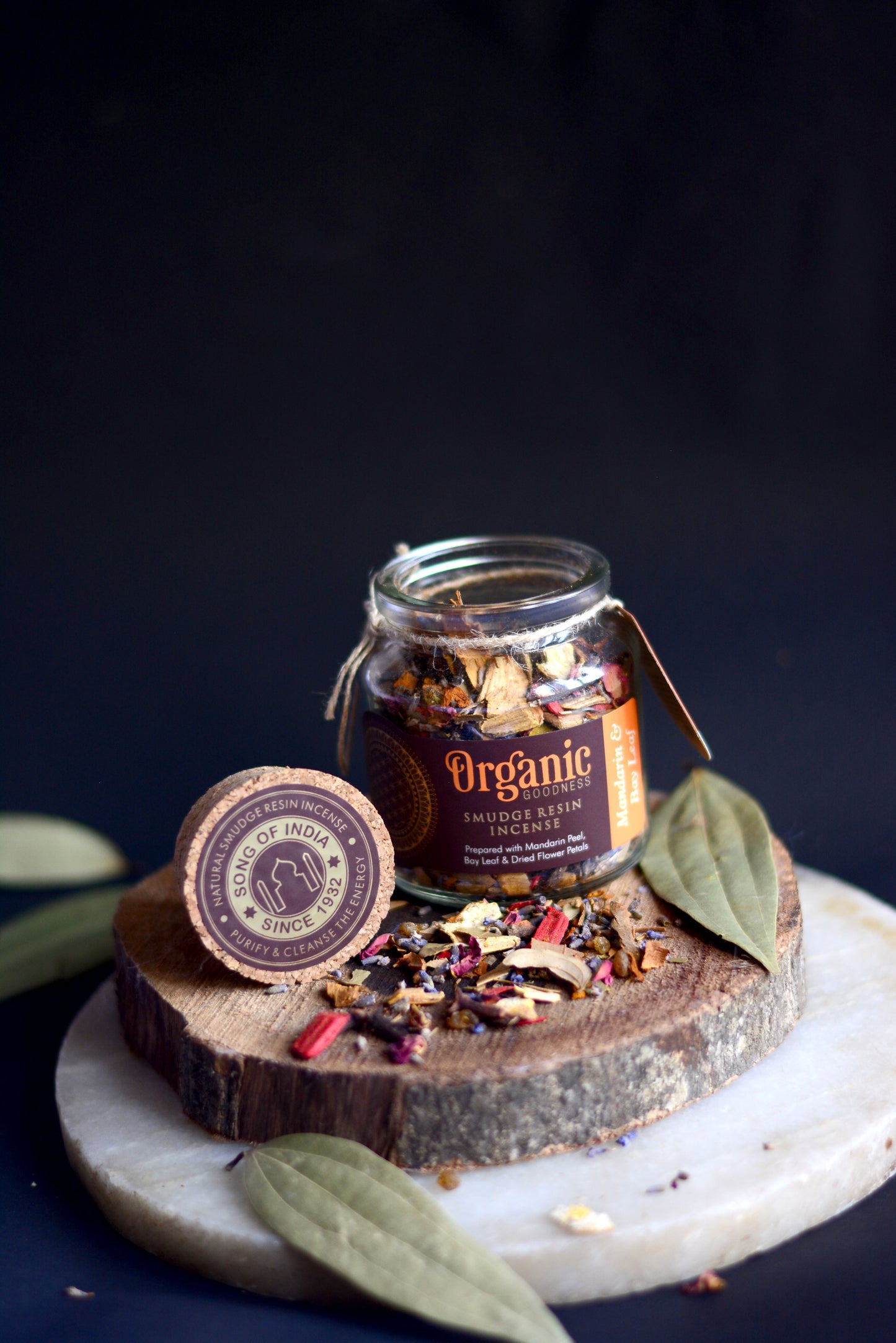 Mix de Resinas Organic Goodness (Smudge) - Frasco de Vidrio Premium