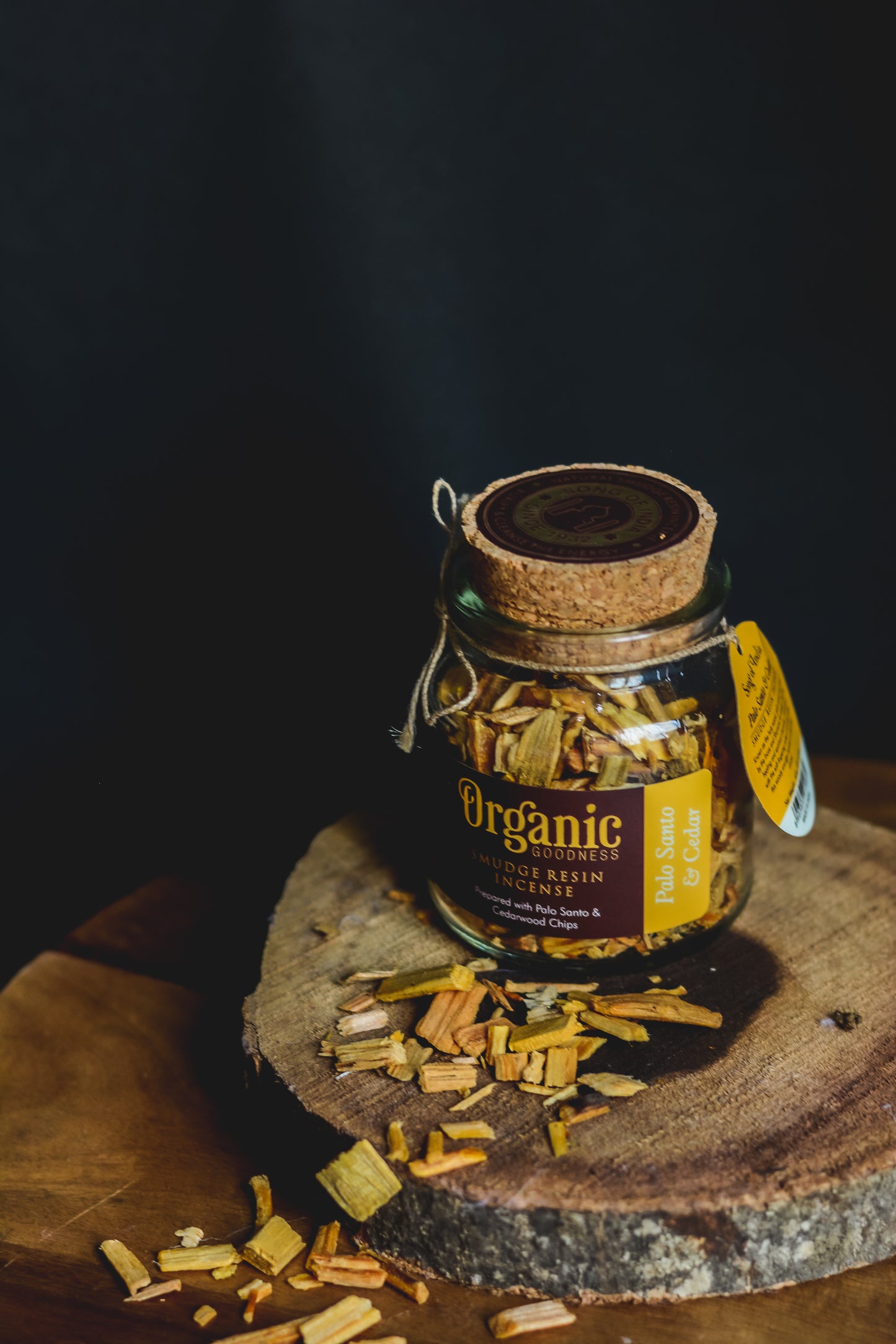 Mix de Resinas Organic Goodness (Smudge) - Frasco de Vidrio Premium