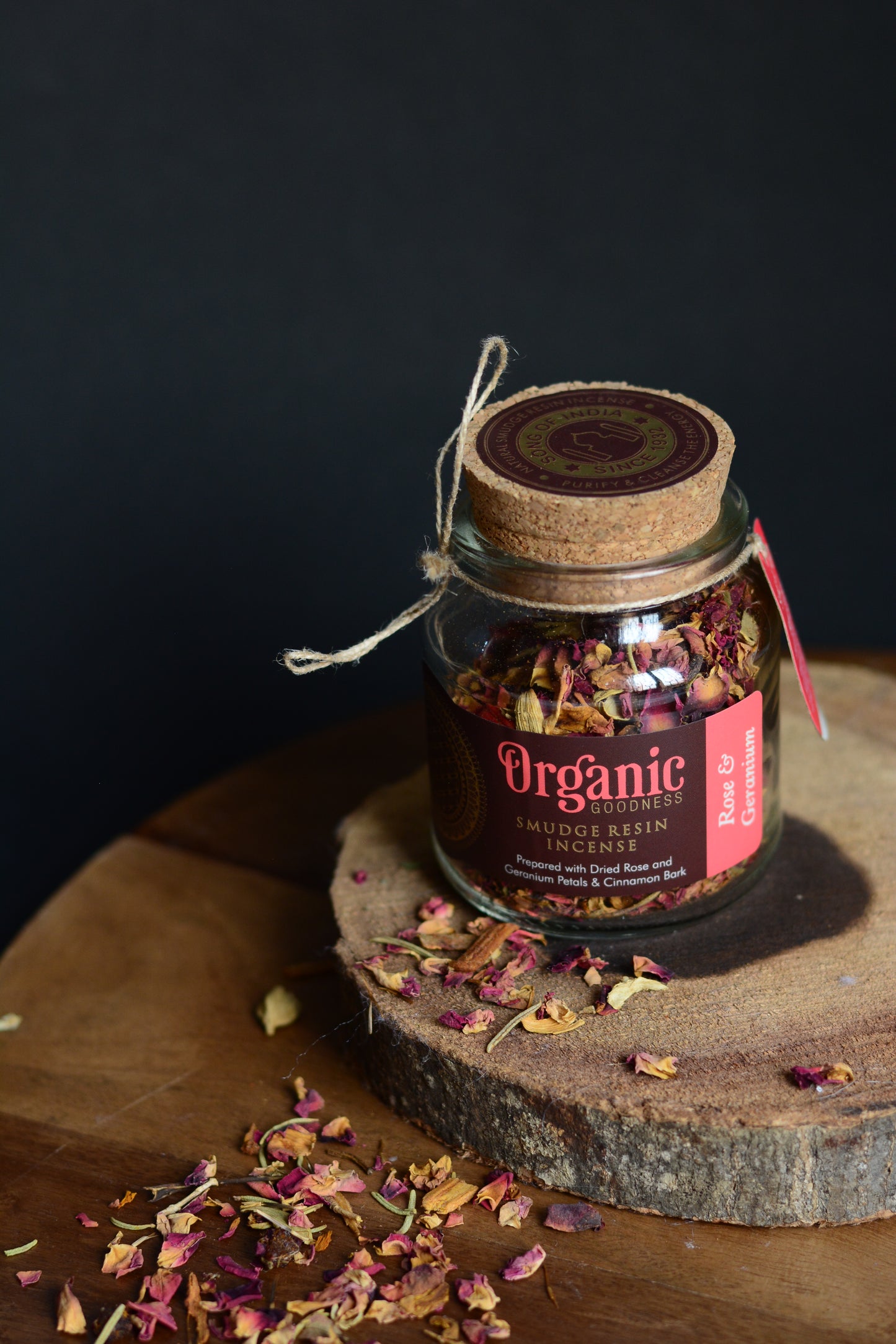 Mix de Resinas Organic Goodness (Smudge) - Frasco de Vidrio Premium