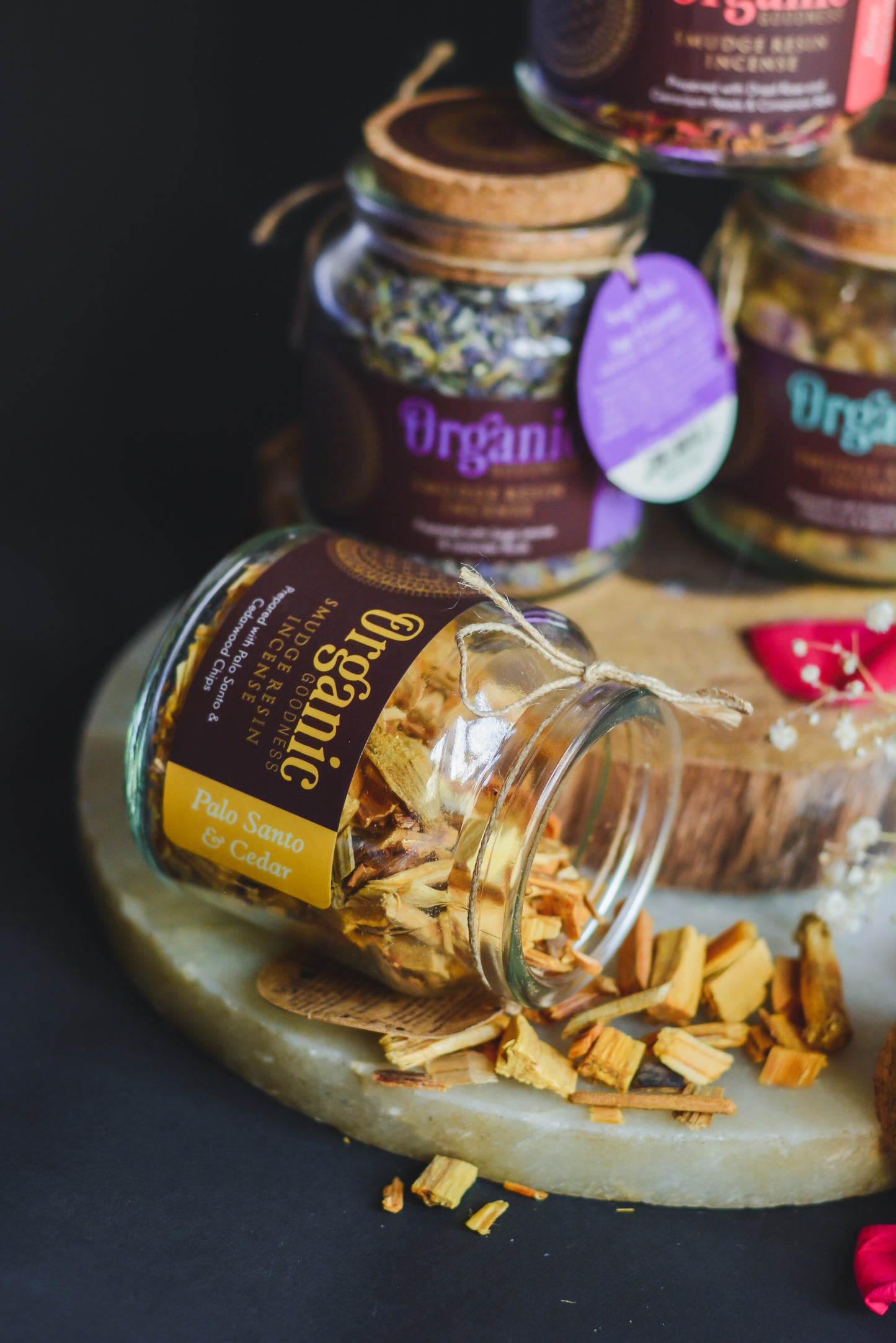 Mix de Resinas Organic Goodness (Smudge) - Frasco de Vidrio Premium