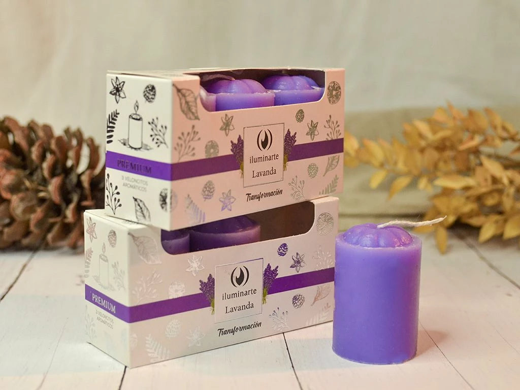 Velas Aromaticas de Soja x 3 Unidades - Aromanza